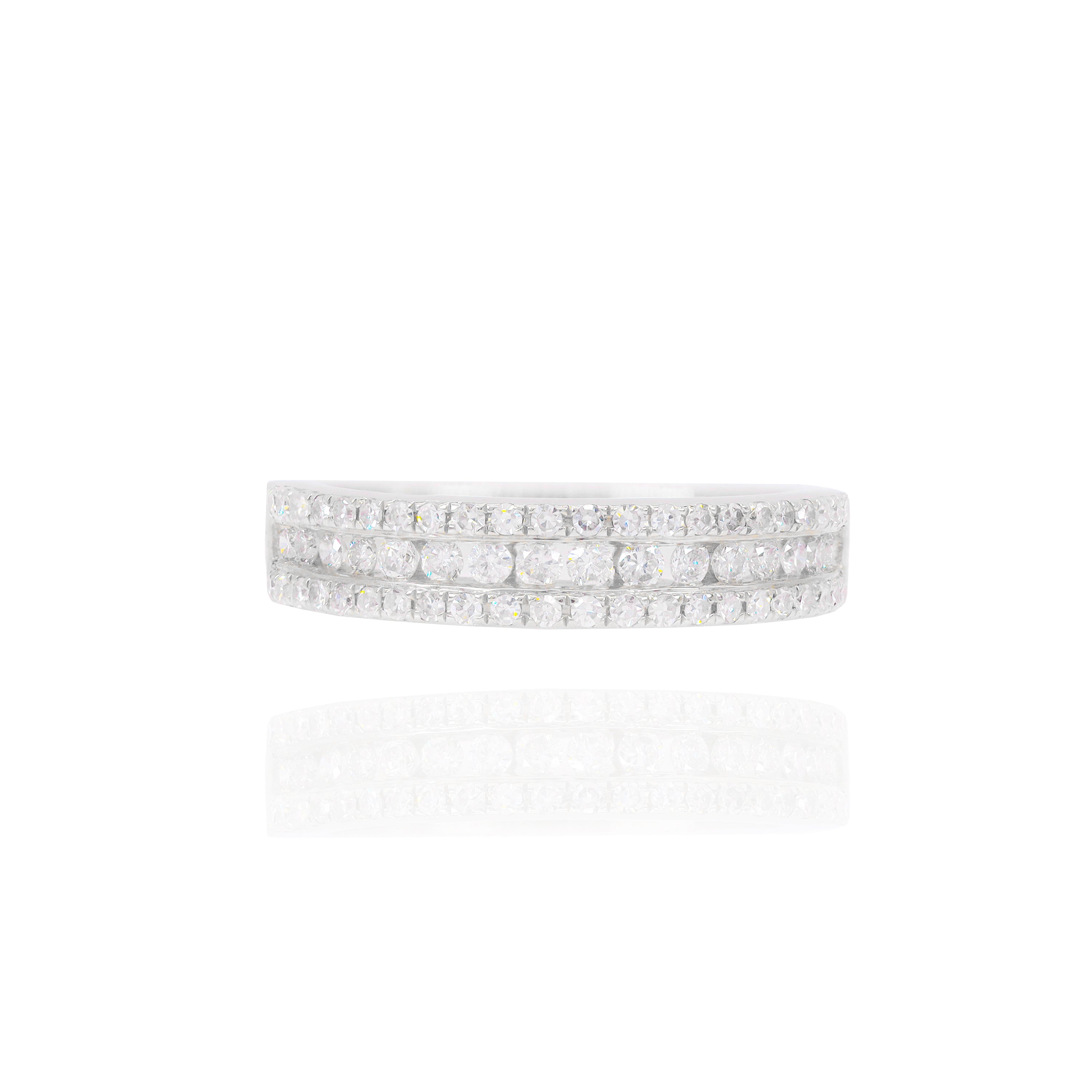 Oval Cluster with Halo Diamond Engagement Ring & Band