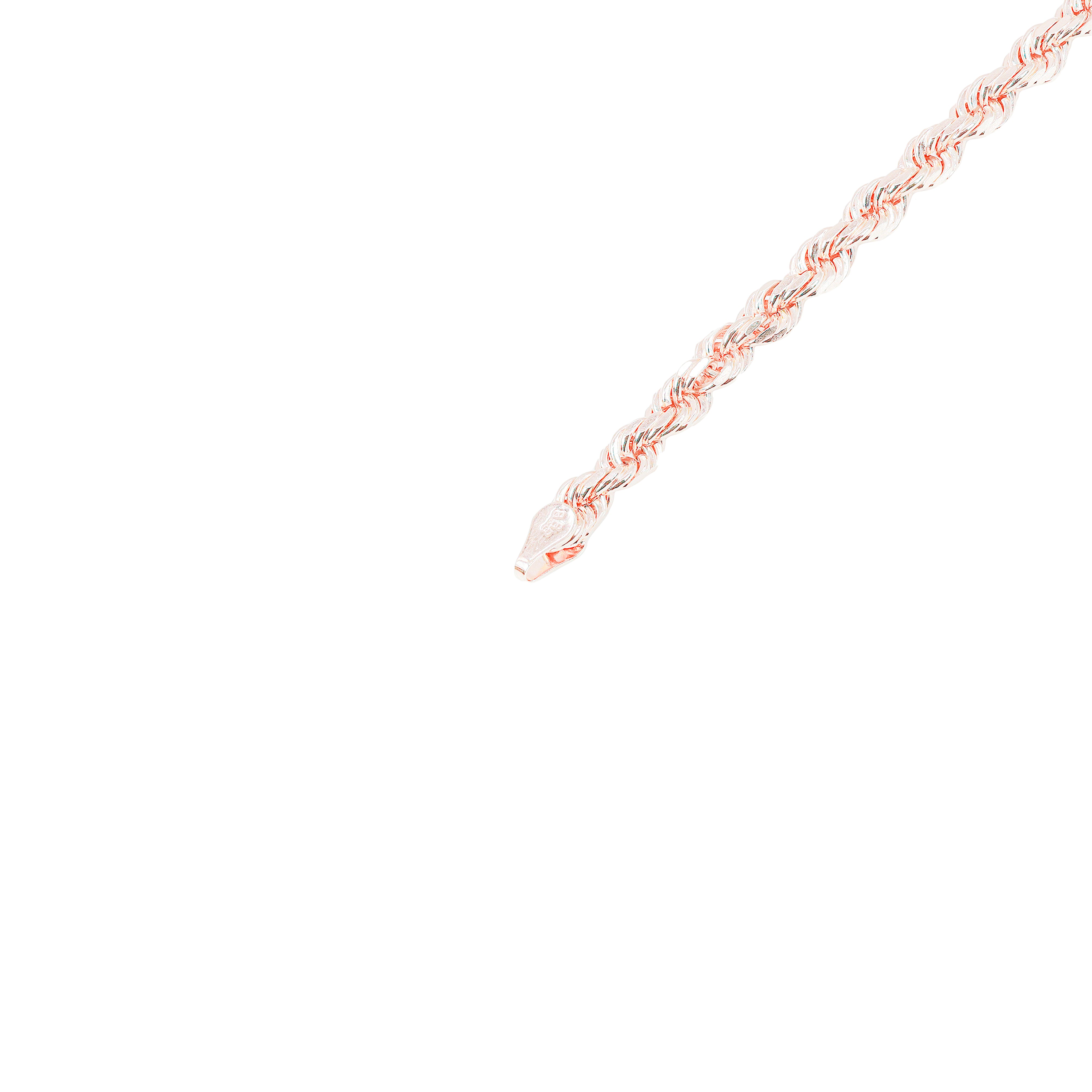 14KT Solid Rope Rose Gold Chain