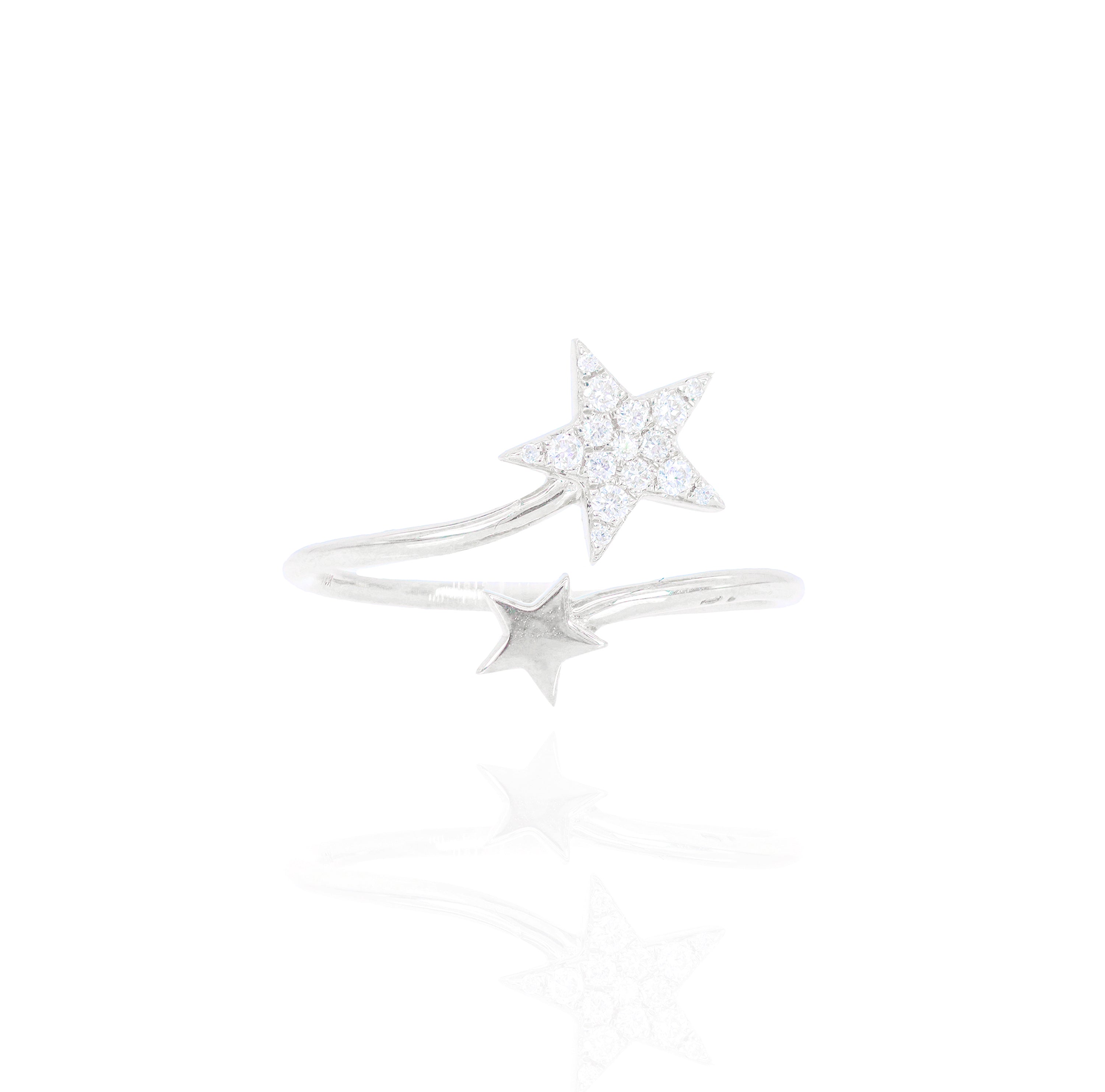Shooting Star Diamond Ring