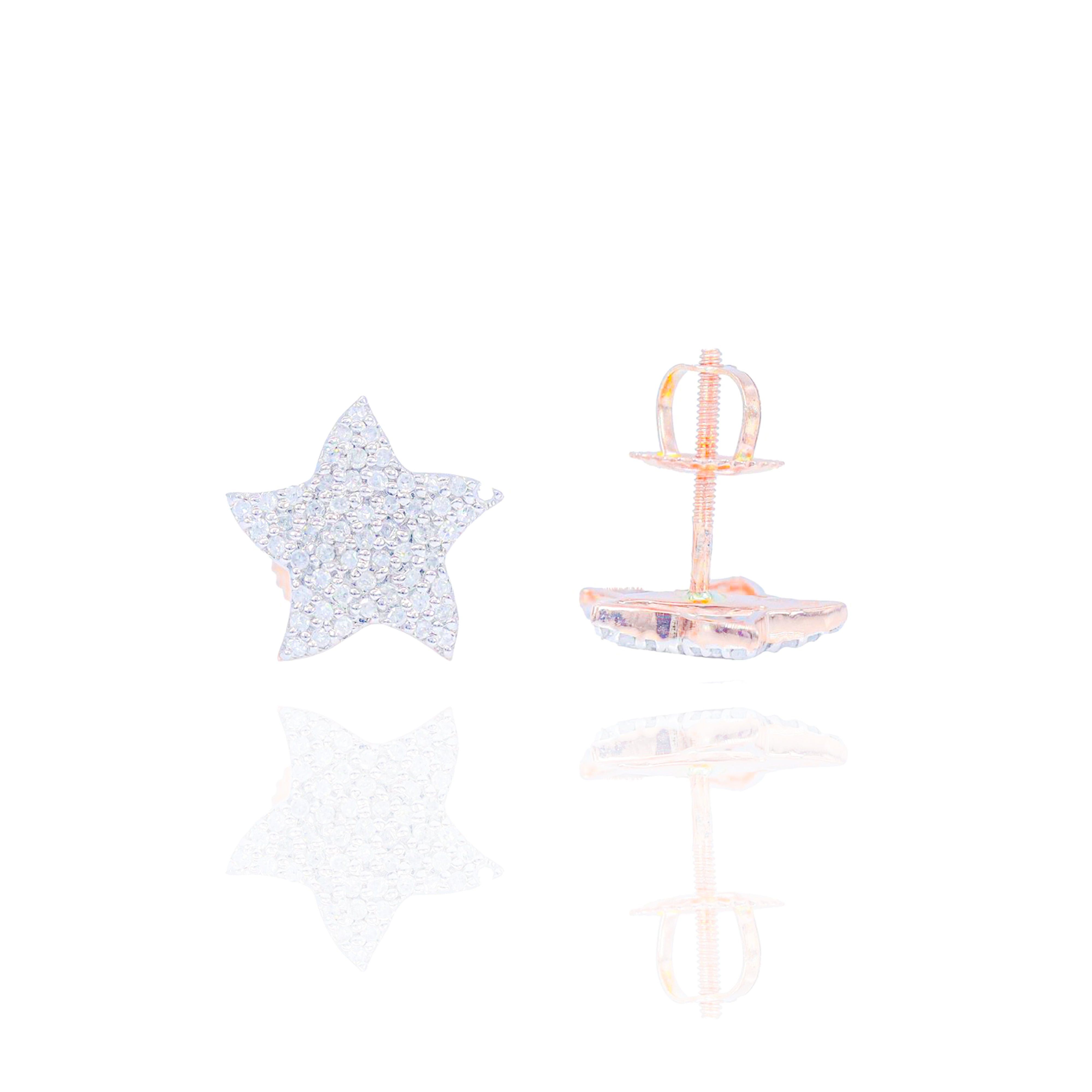 Starfish Diamond Earrings