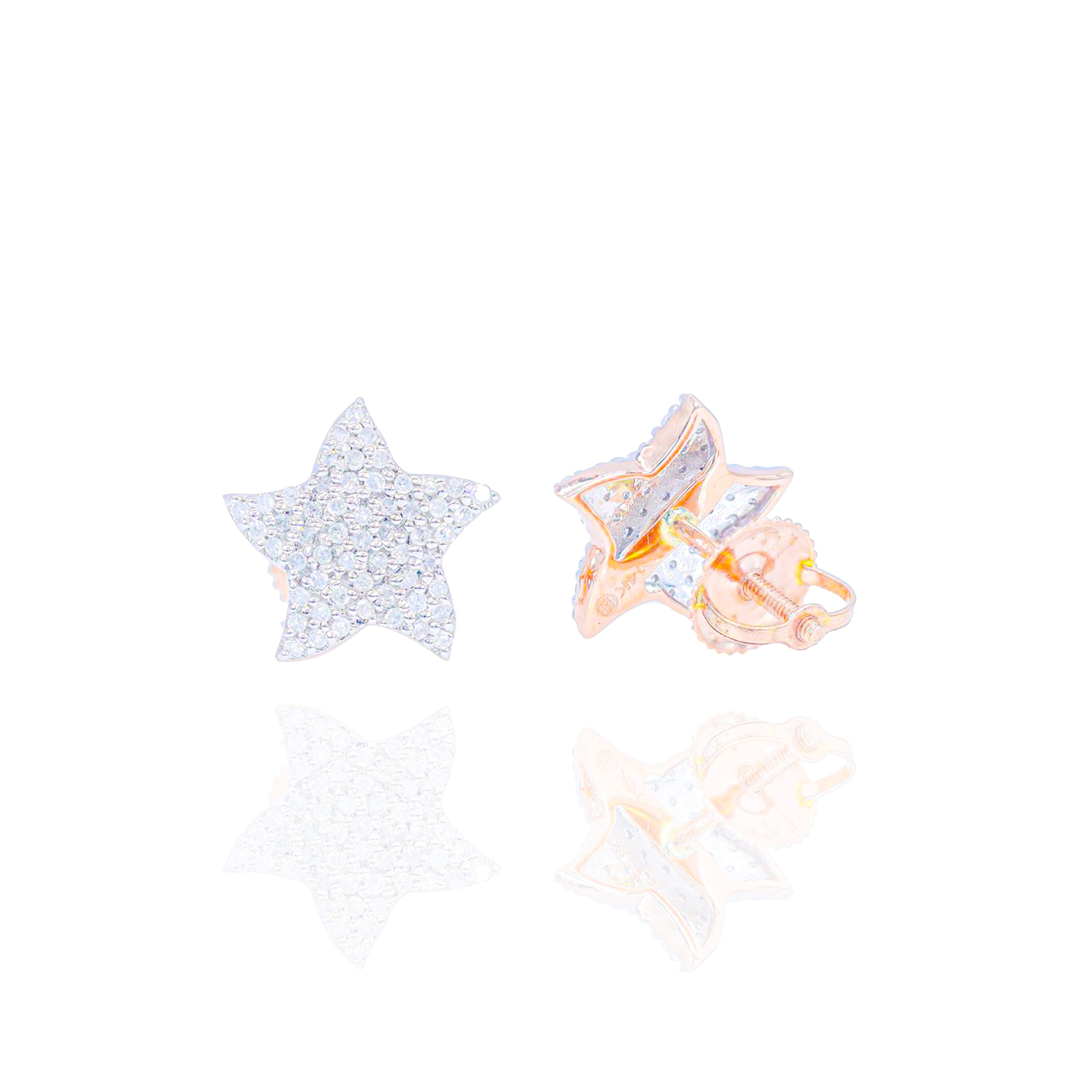 Starfish Diamond Earrings