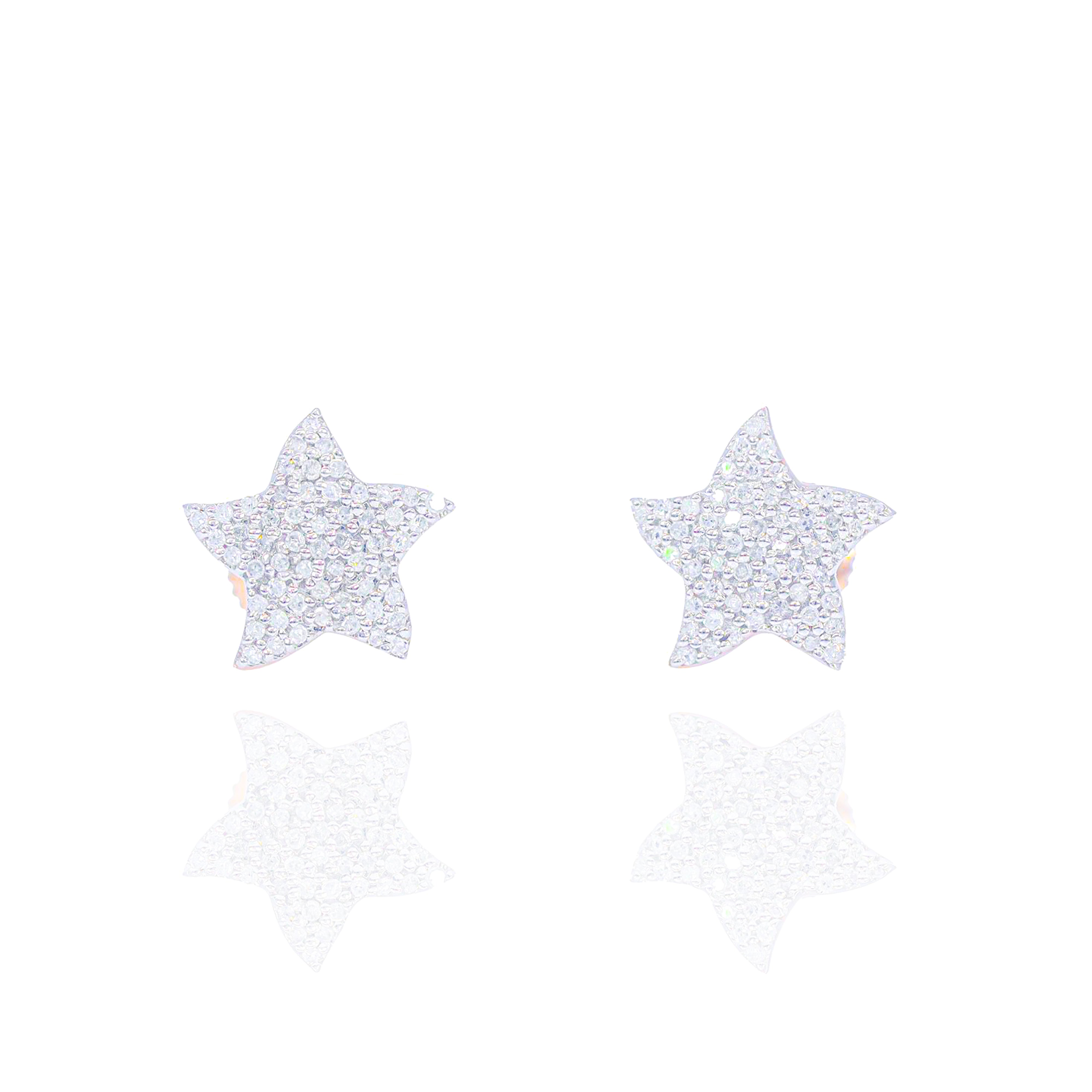Starfish Diamond Earrings