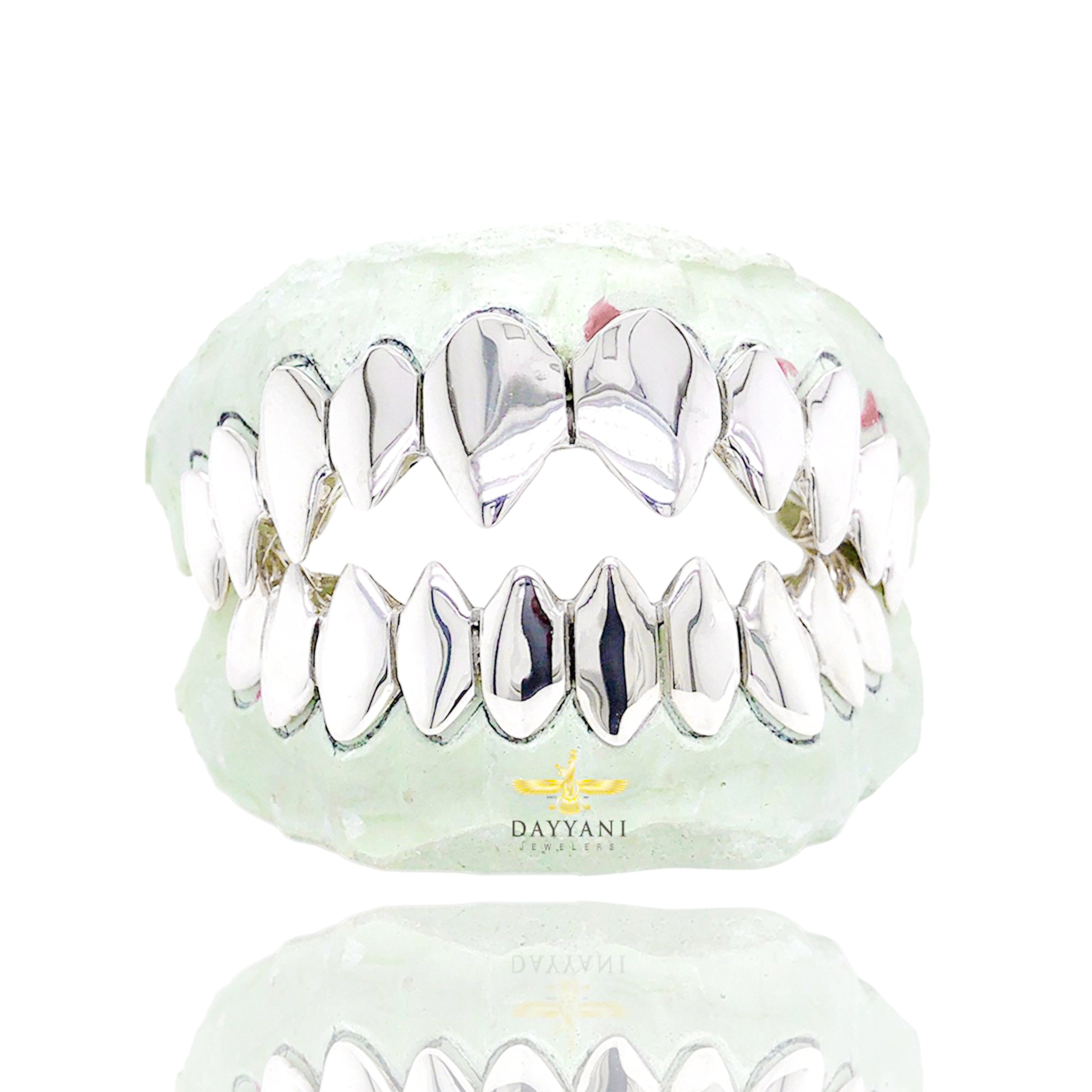 Custom Shark Teeth Gold Grillz