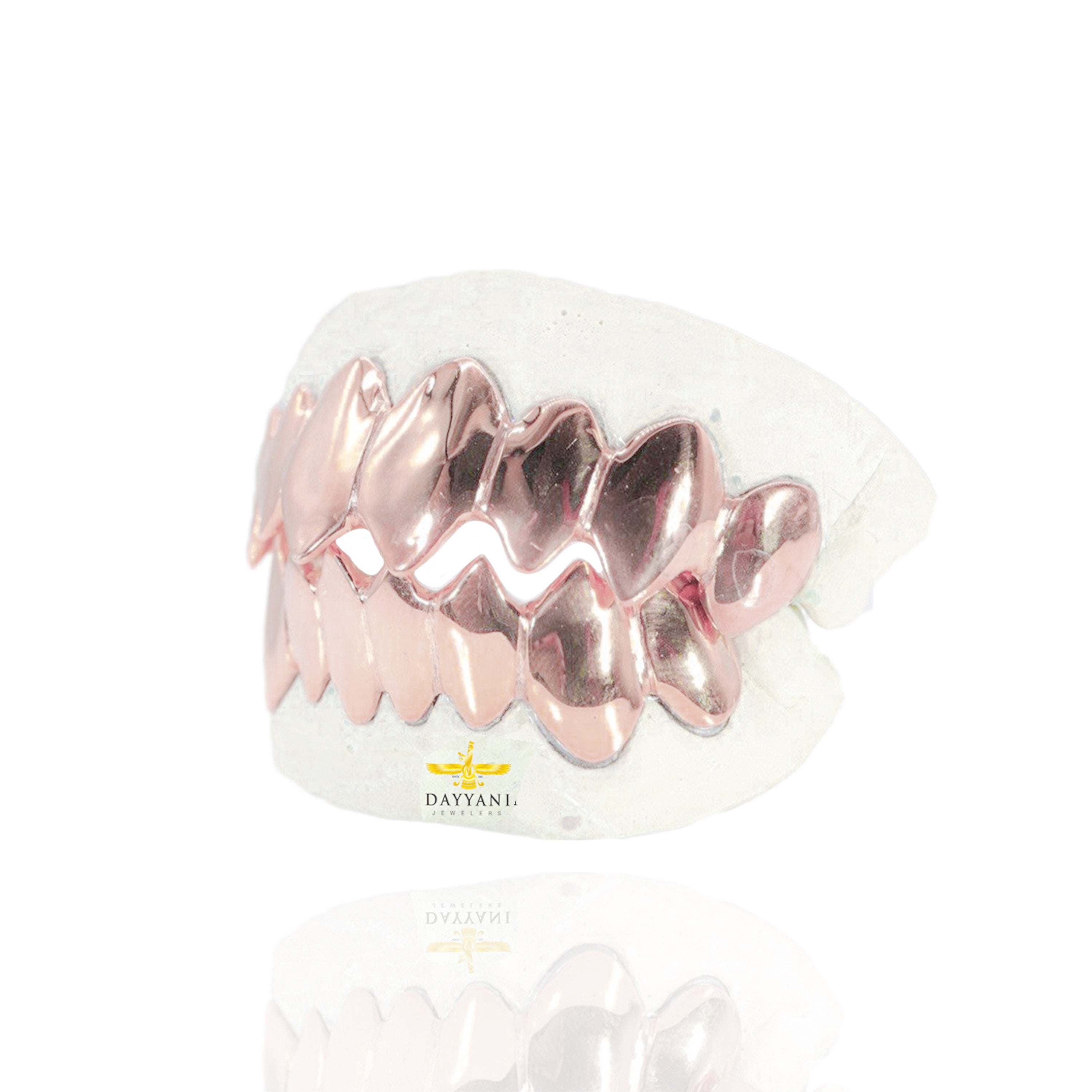 Custom Shark Teeth Gold Grillz