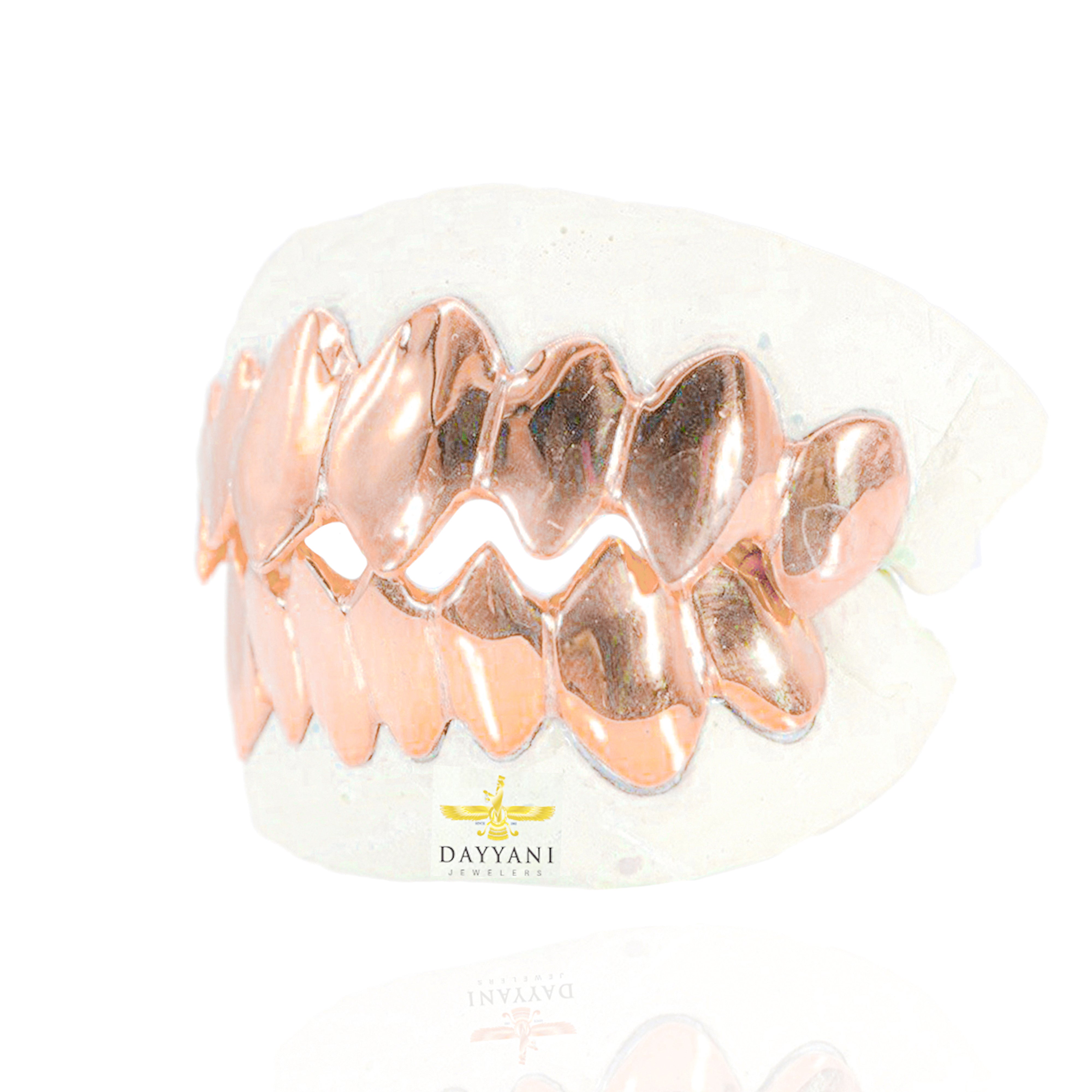 Custom Shark Teeth Gold Grillz