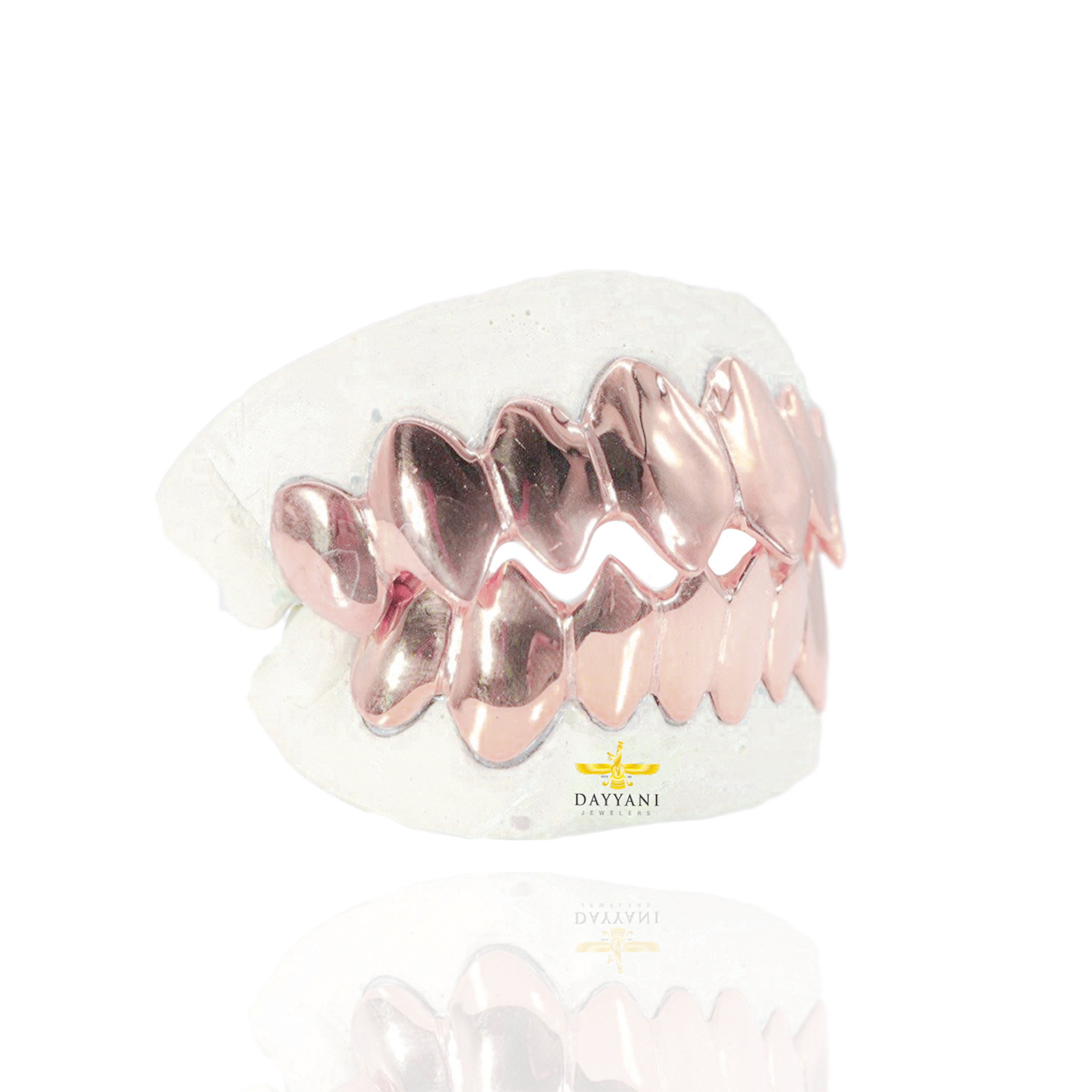 Custom Shark Teeth Gold Grillz