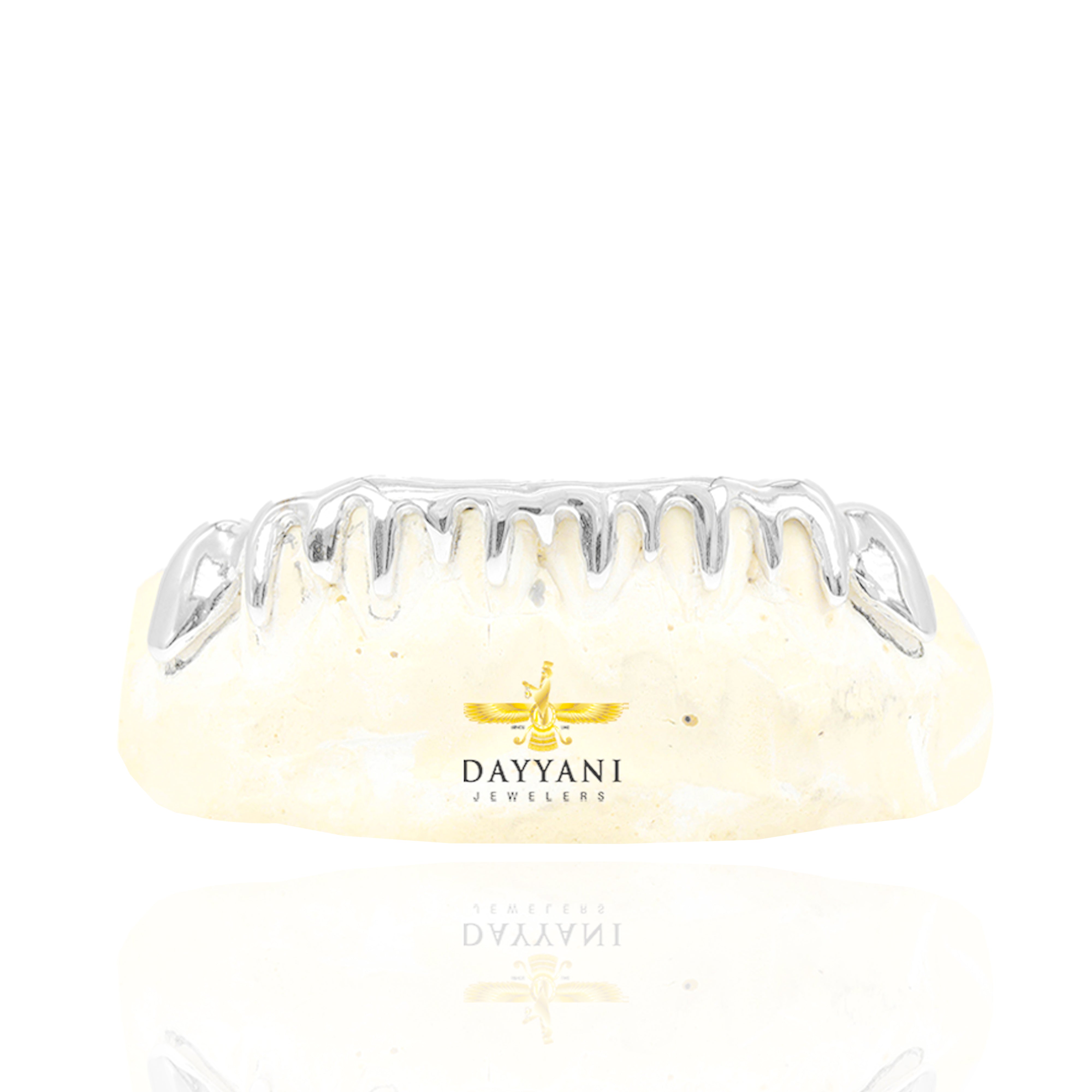 Custom Extra Sharp Drip Gold Grillz
