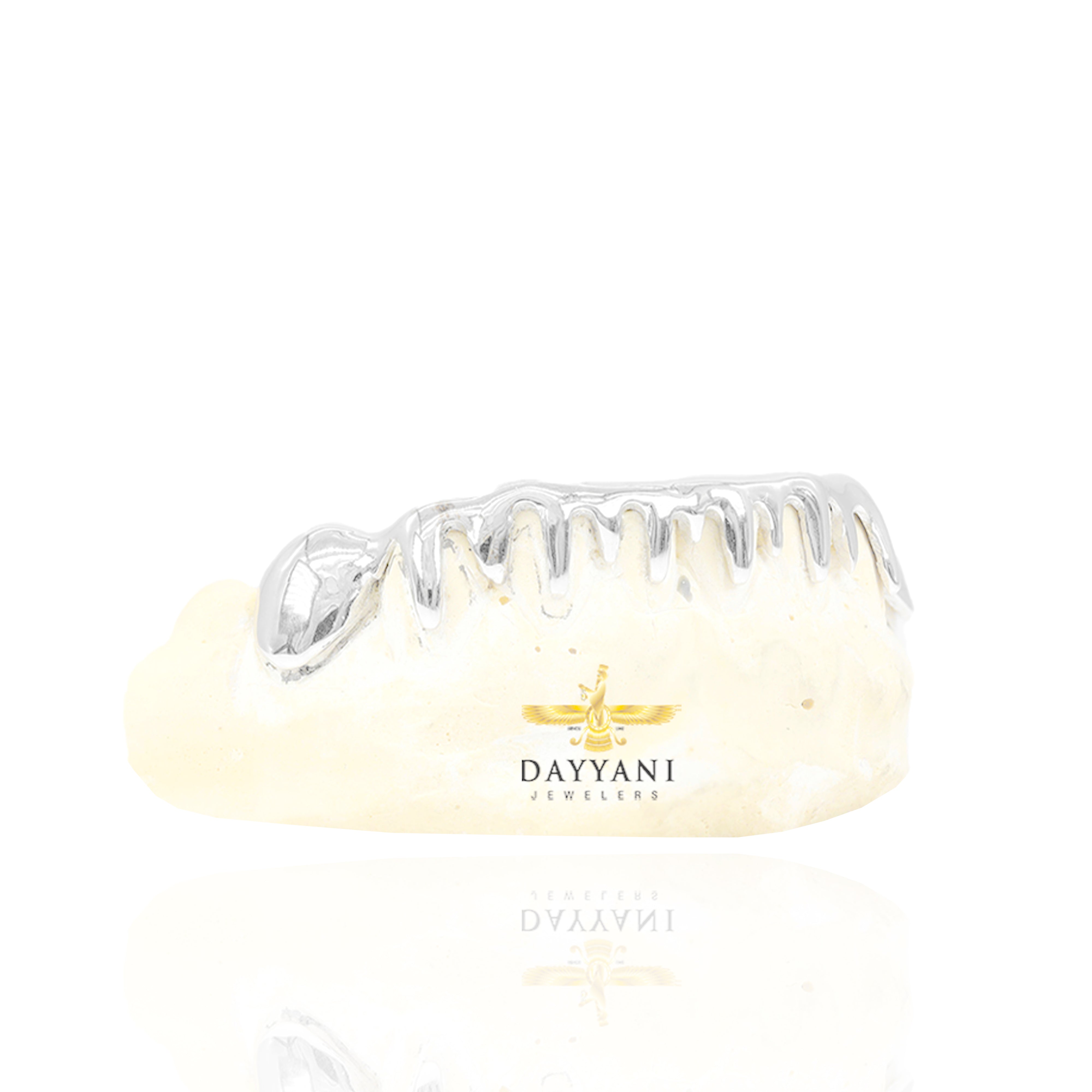 Custom Extra Sharp Drip Gold Grillz