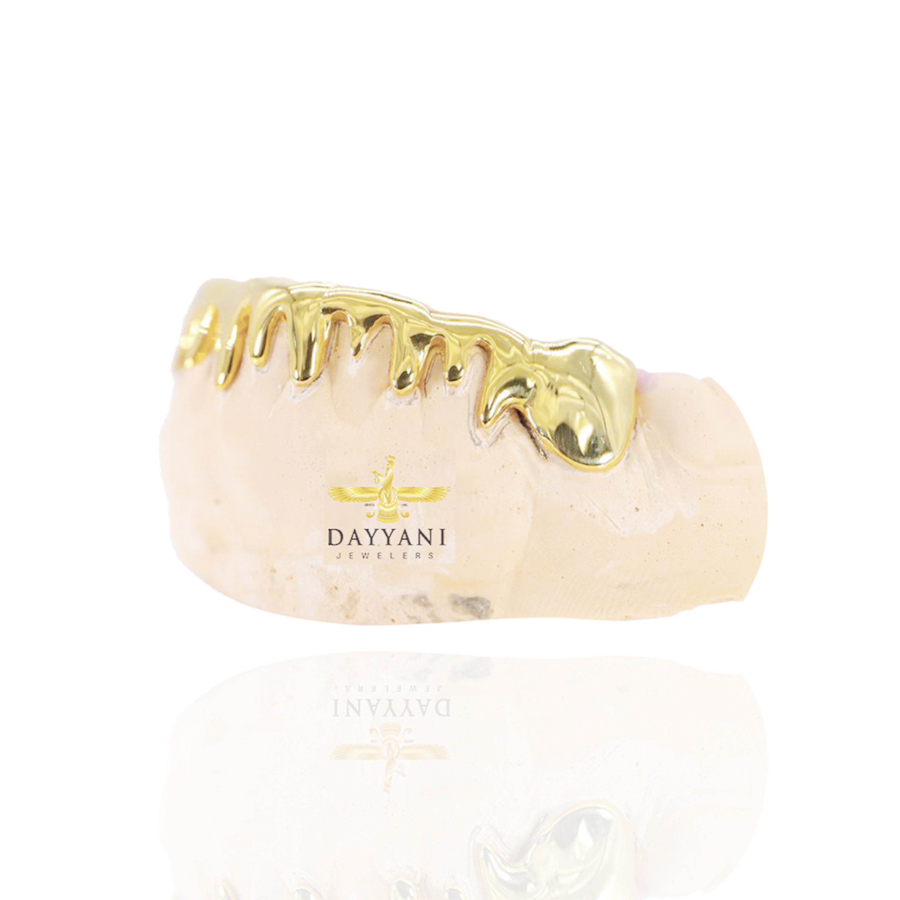 Custom Extra Sharp Drip Gold Grillz