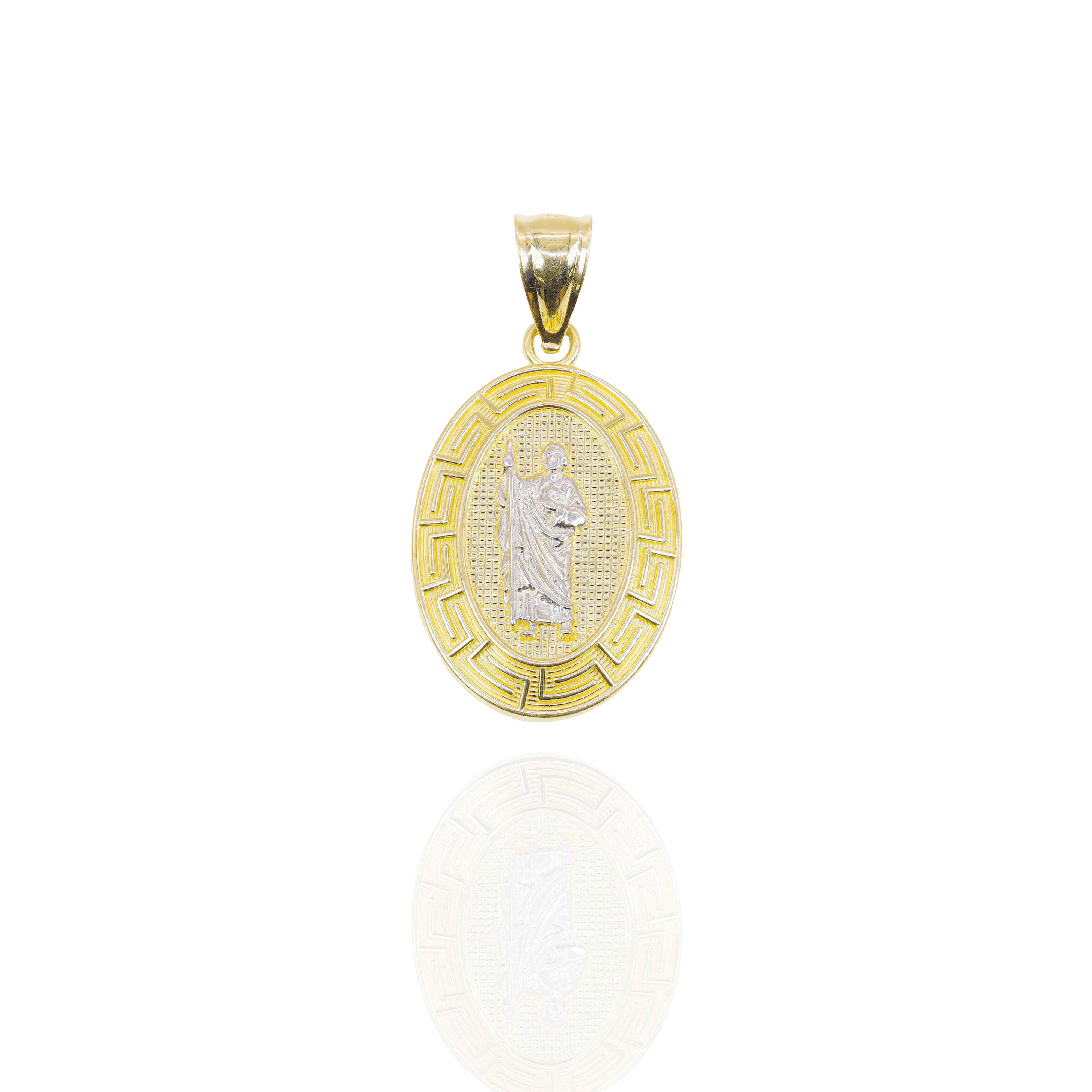 Italian Gold Saint Jude Pendant
