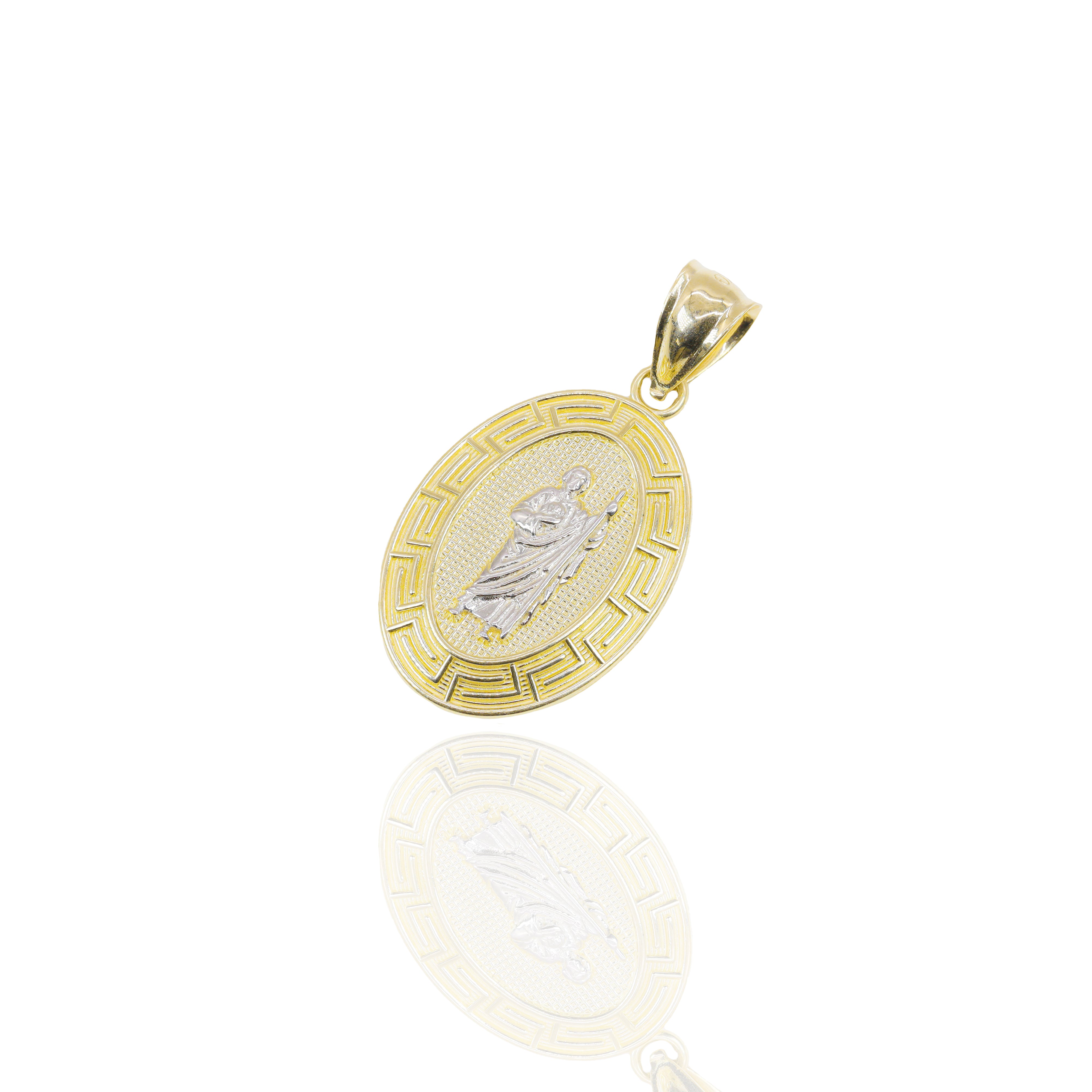 Italian Gold Saint Jude Pendant
