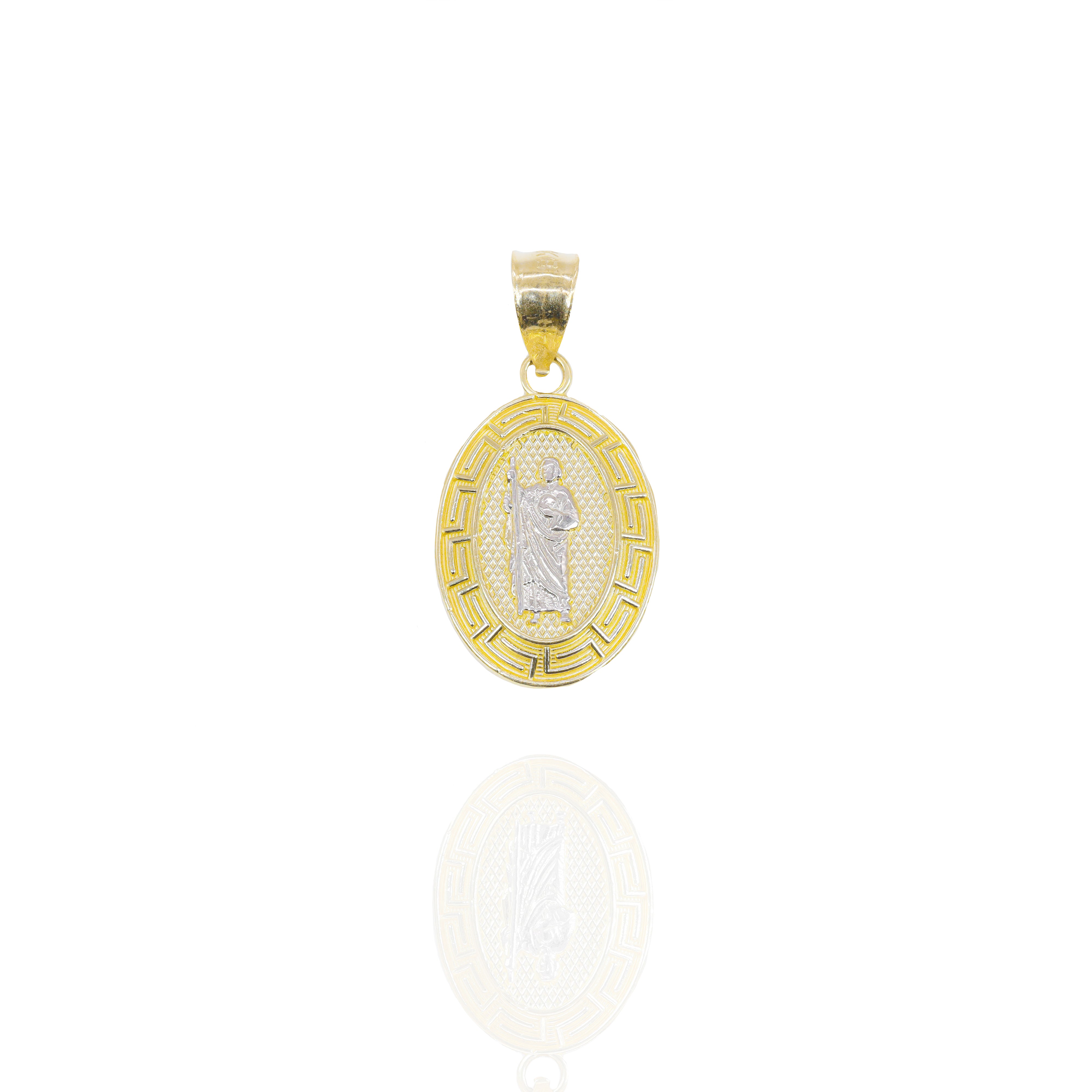 Italian Gold Saint Jude Pendant