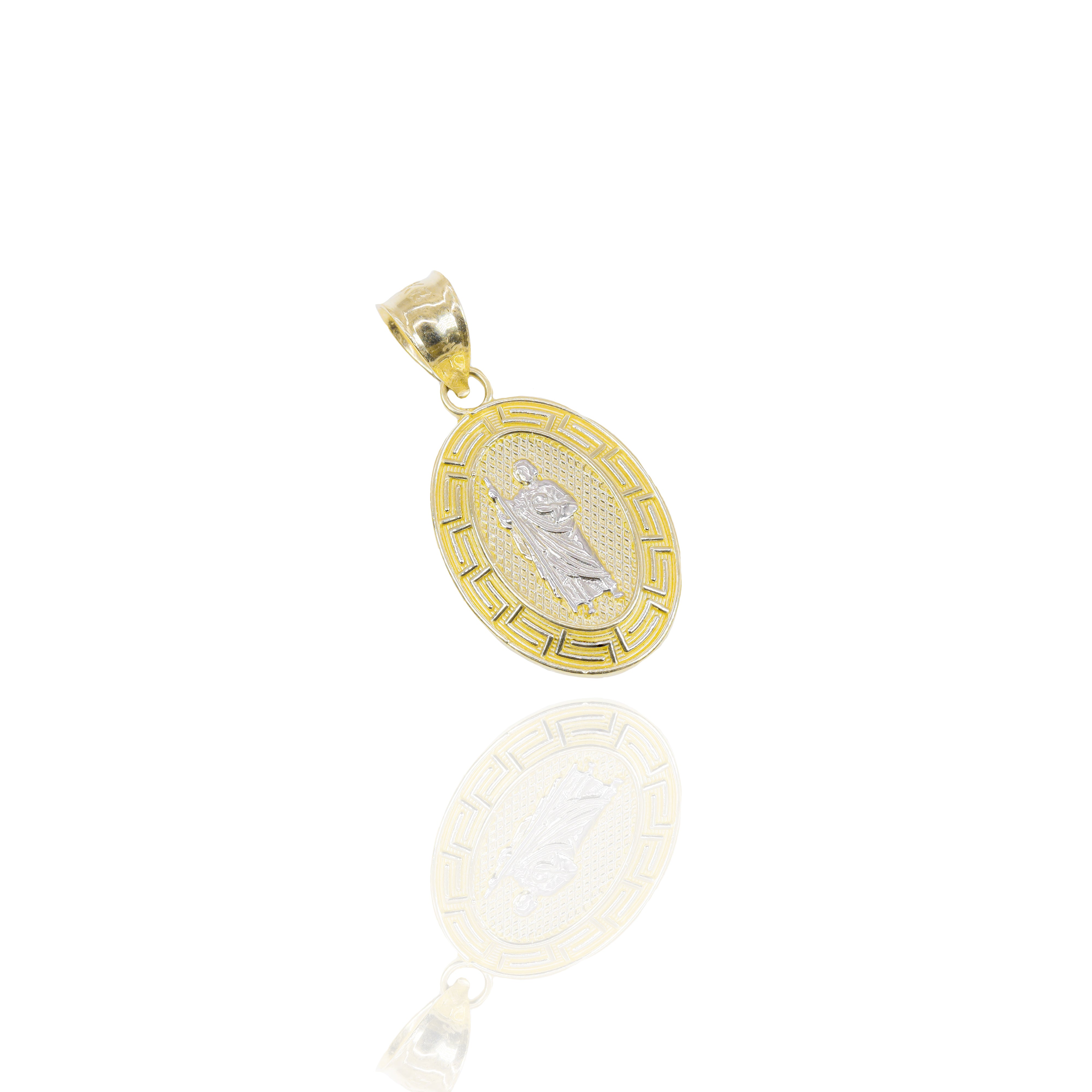 Italian Gold Saint Jude Pendant