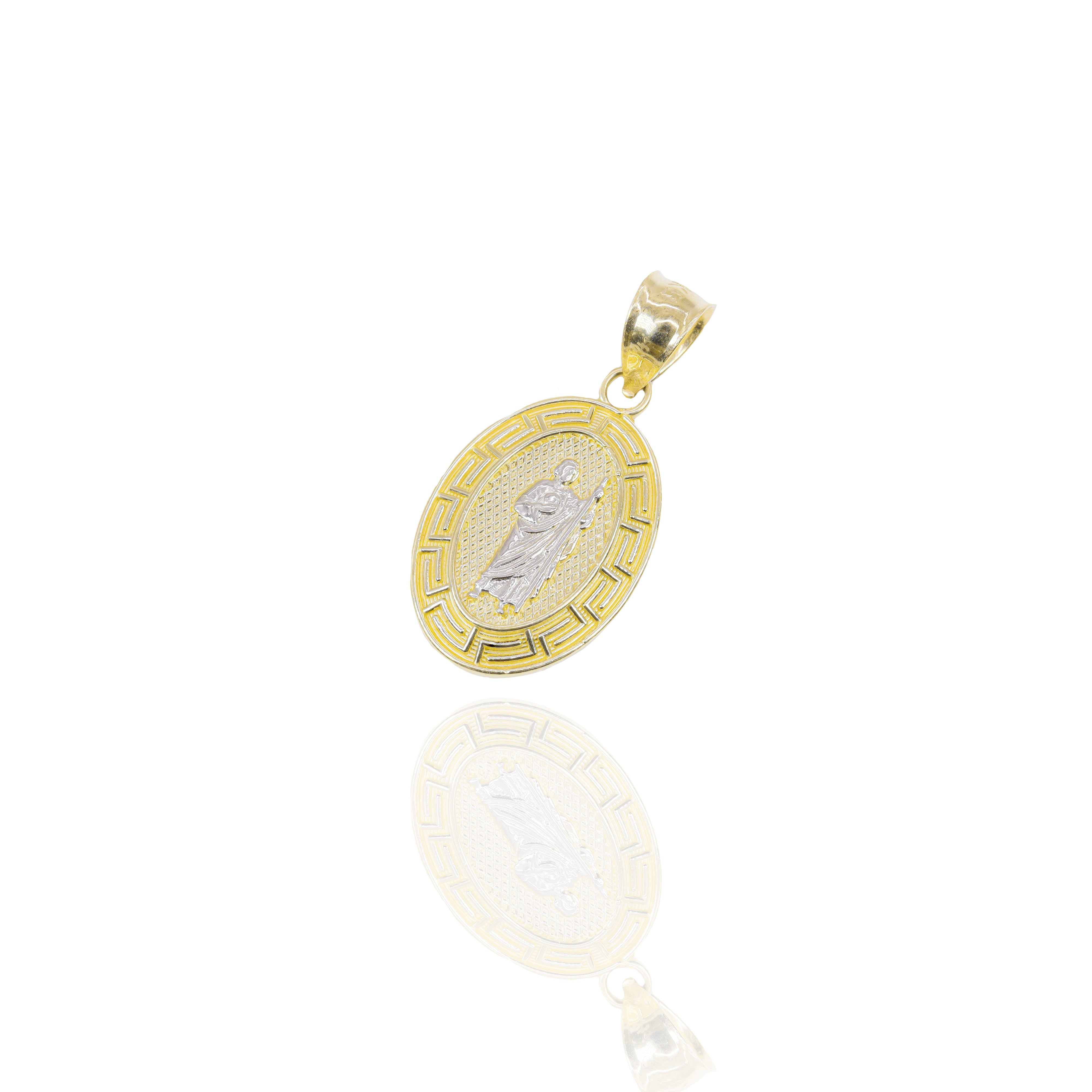 Italian Gold Saint Jude Pendant