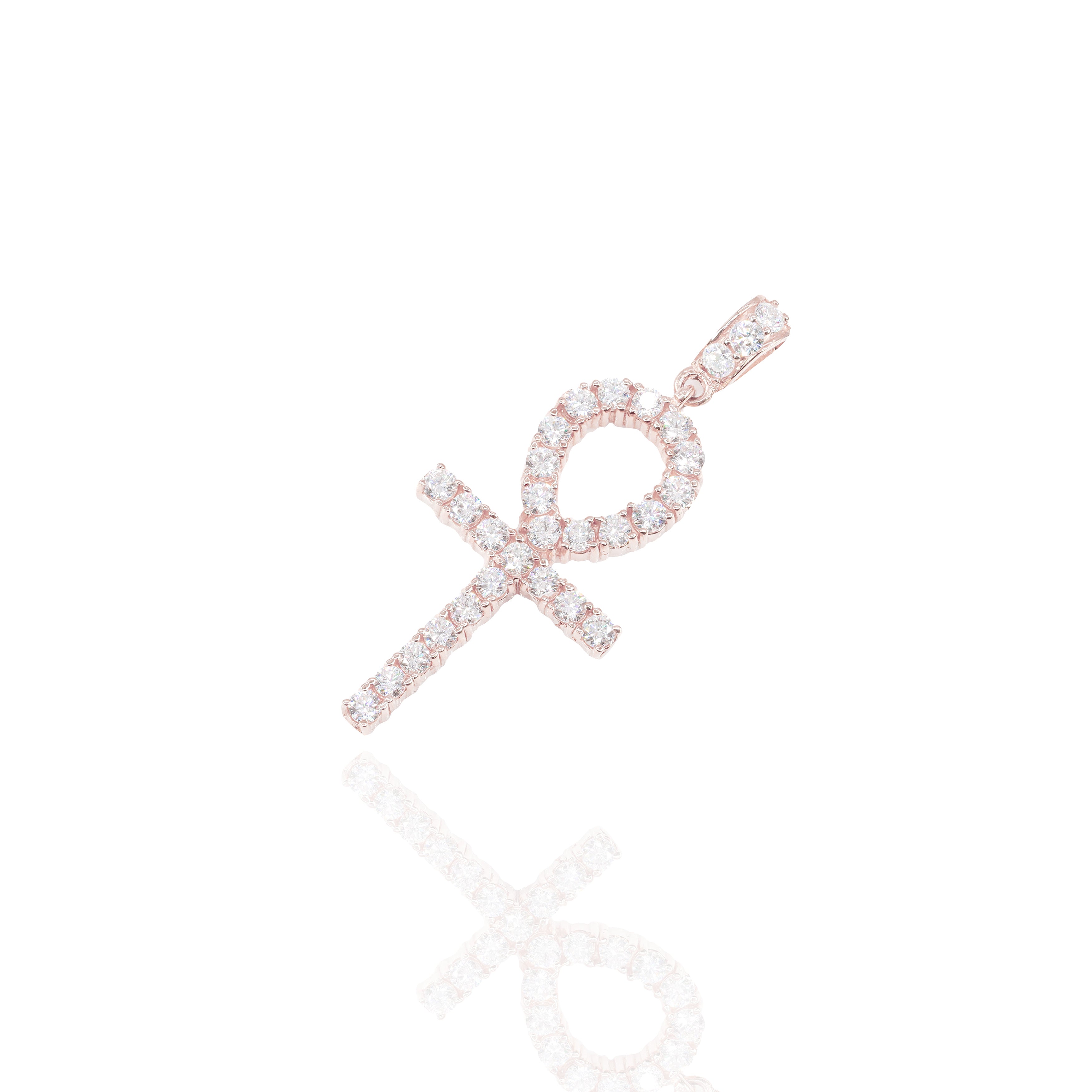 6-Pointer Diamond Ankh Pendant