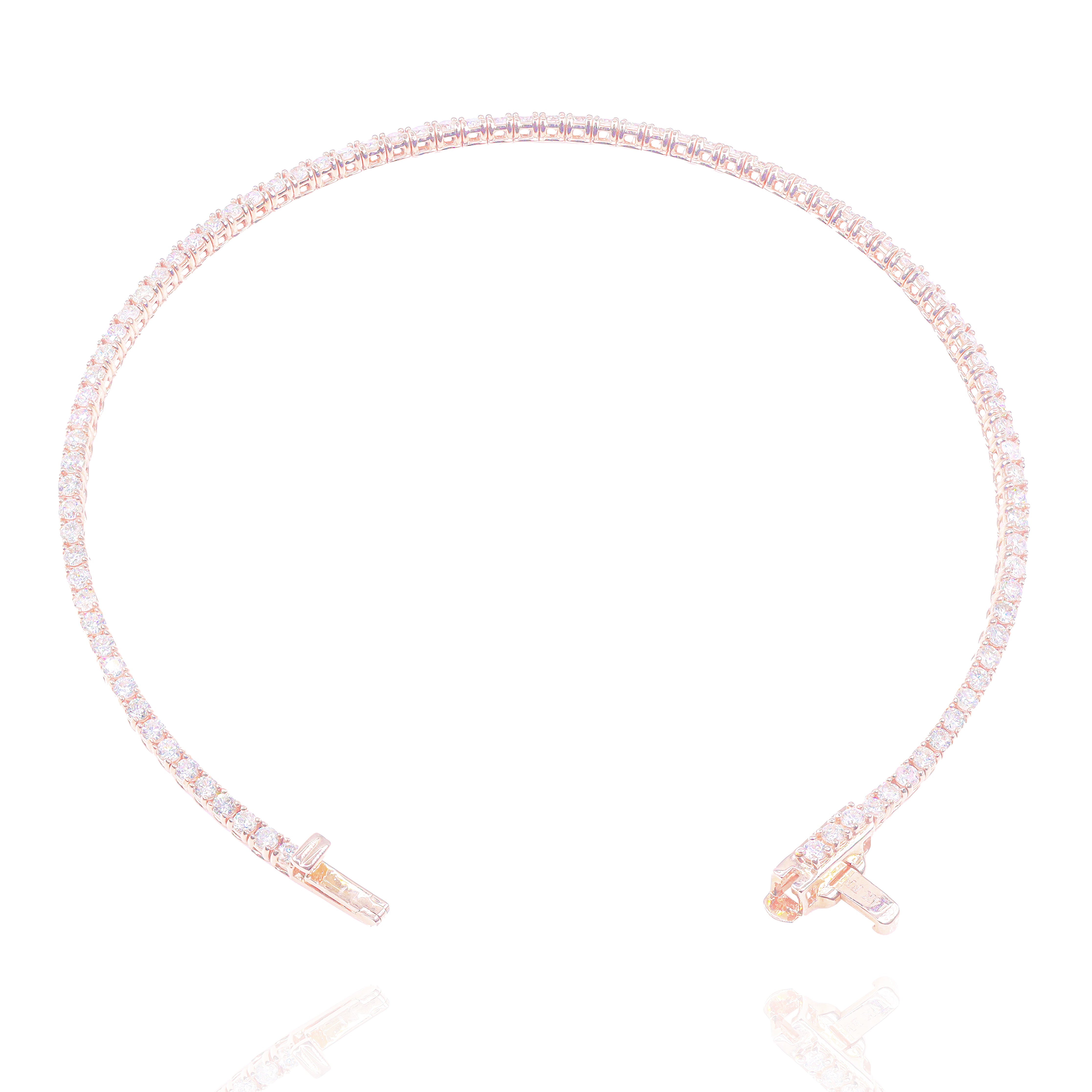3-Pointer Diamond Tennis Bracelet