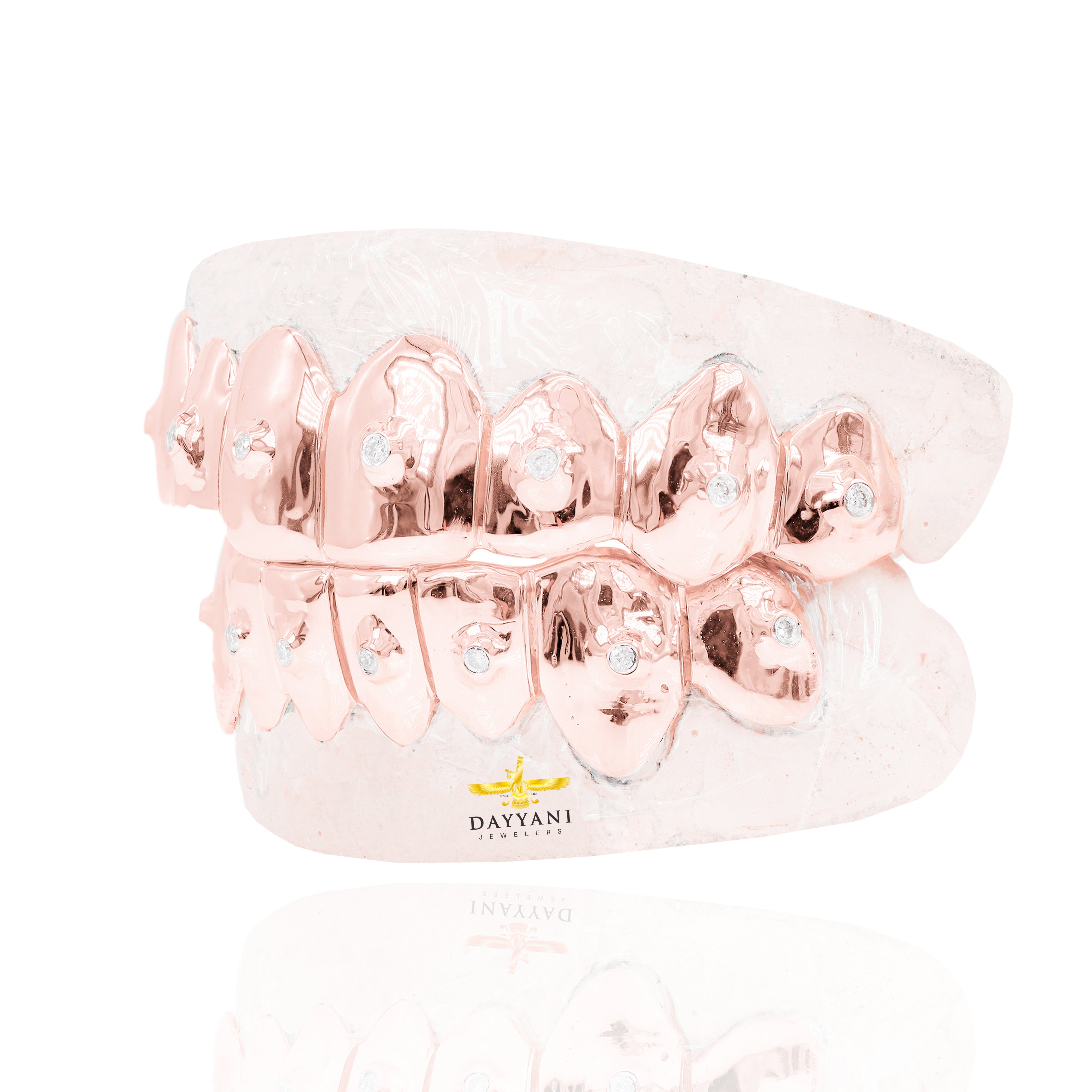 Custom VS Clarity SINGLE Diamond Grillz Solid Gold Grillz