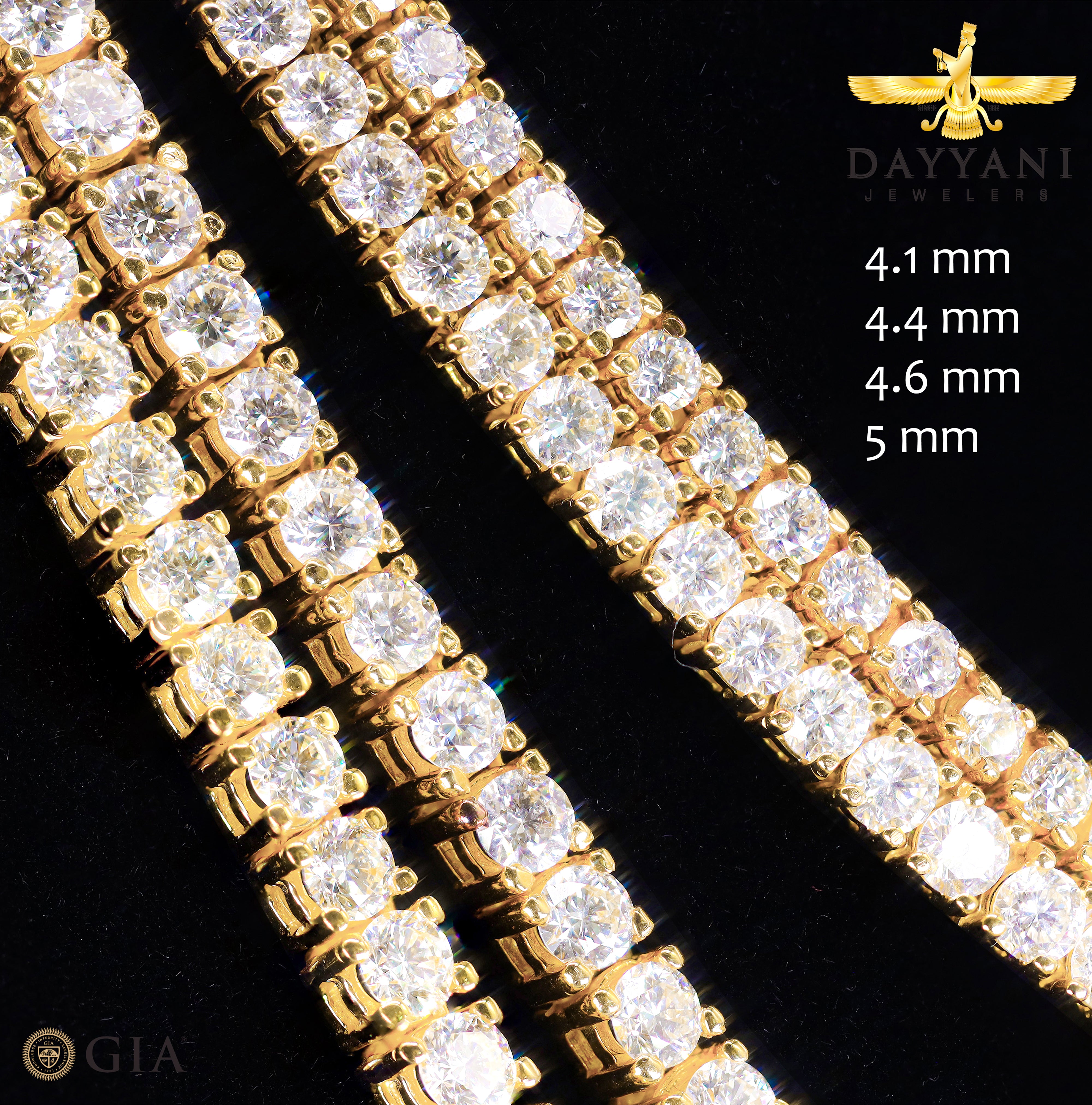 17-Pointer Diamond Tennis Chain