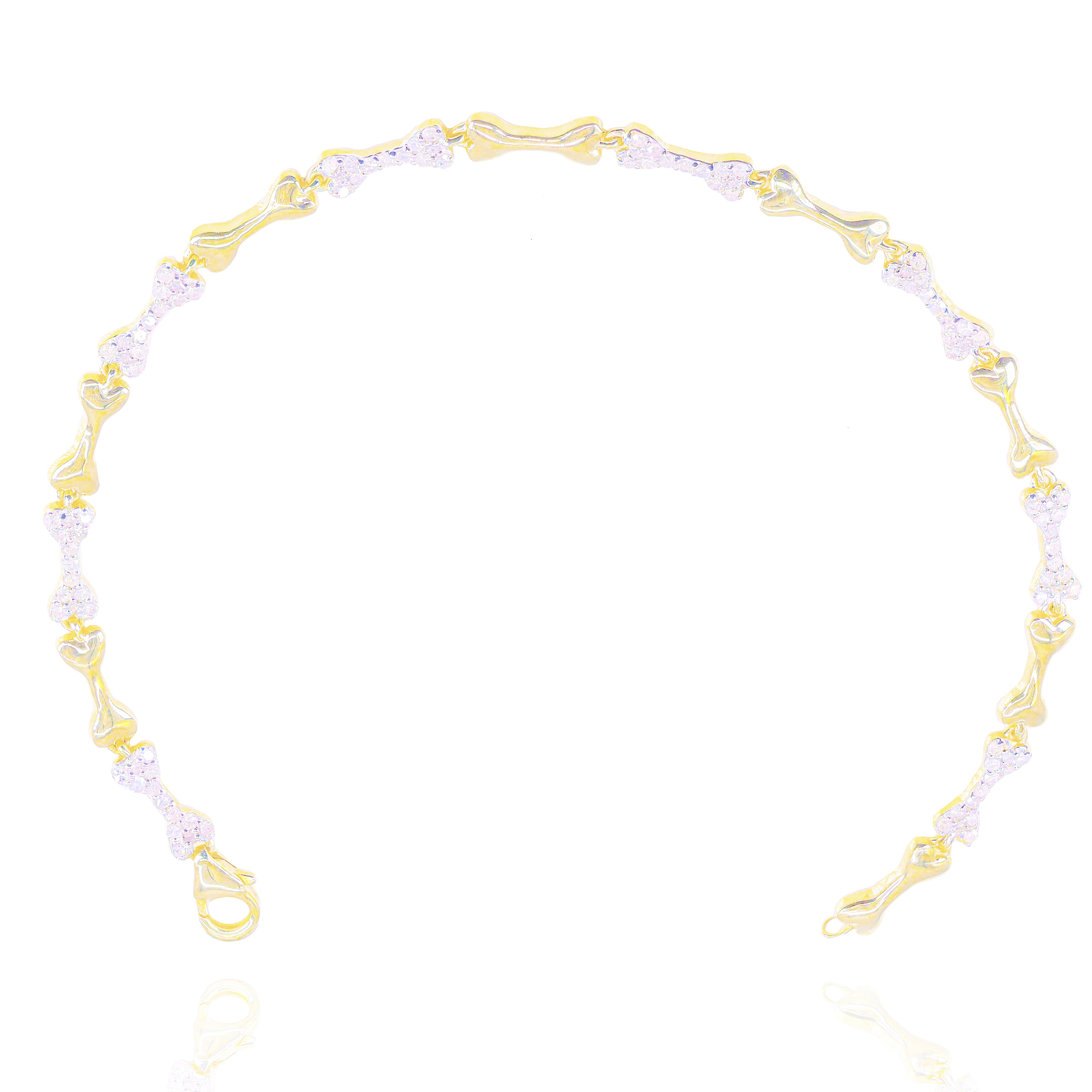 Bones Diamond Bracelet