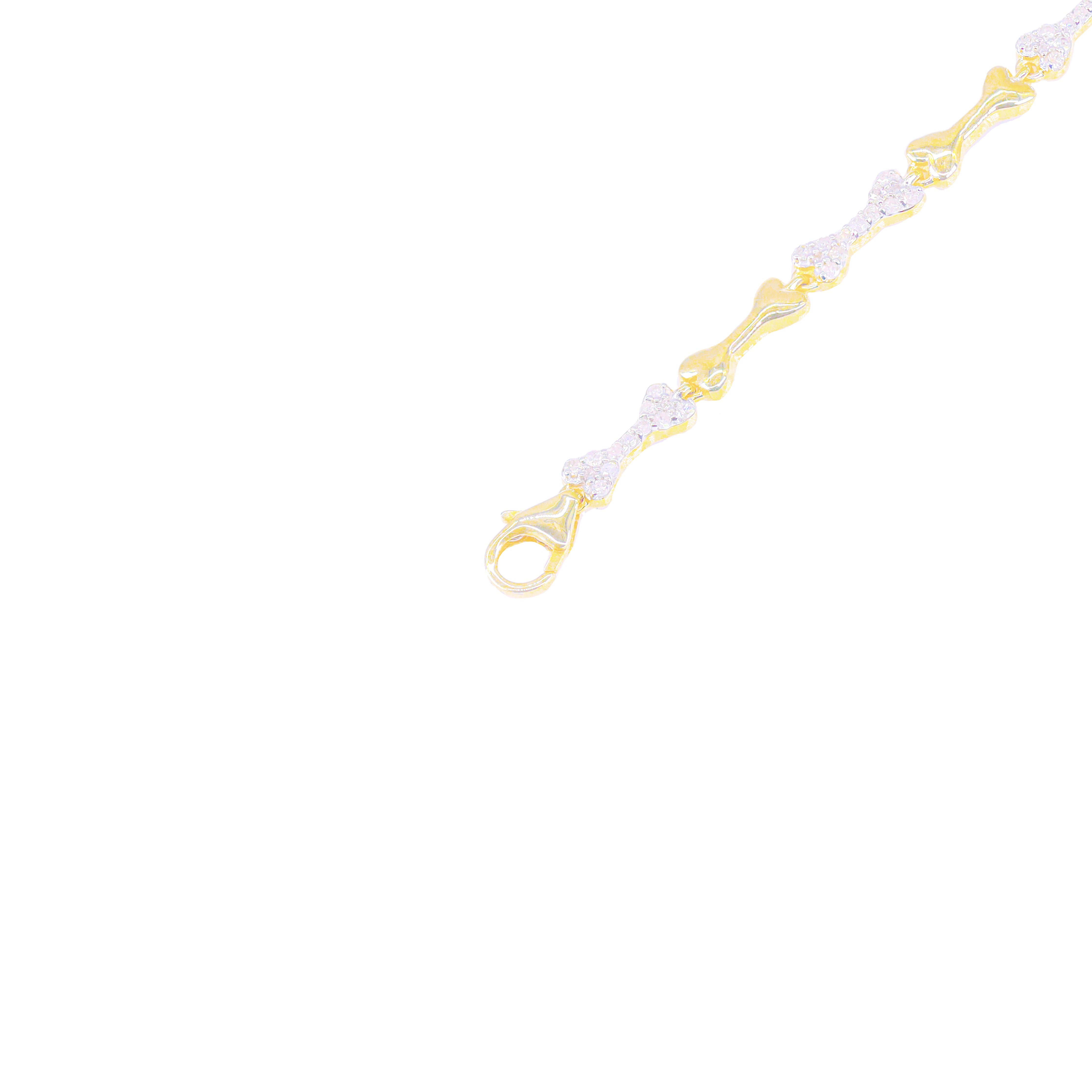Bones Diamond Bracelet