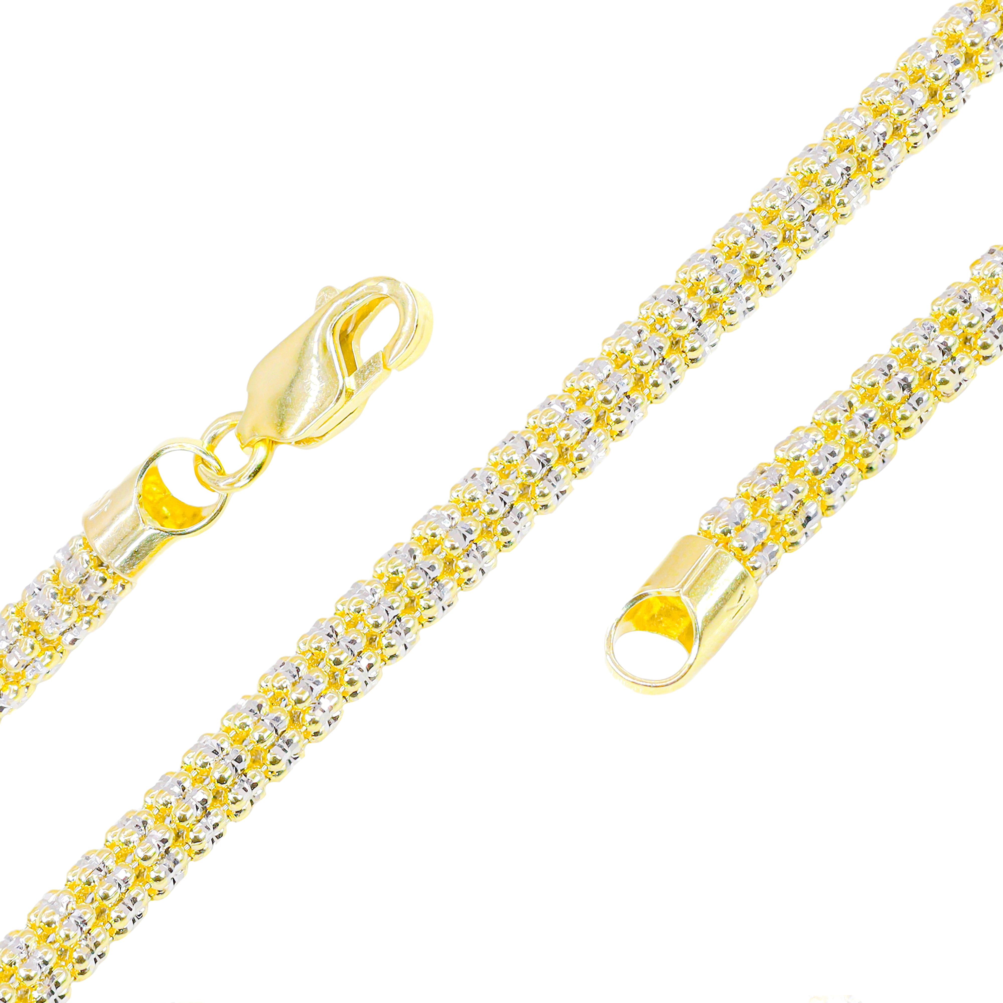 14KT Two-Tone Yellow Gold ICE Gold Chain