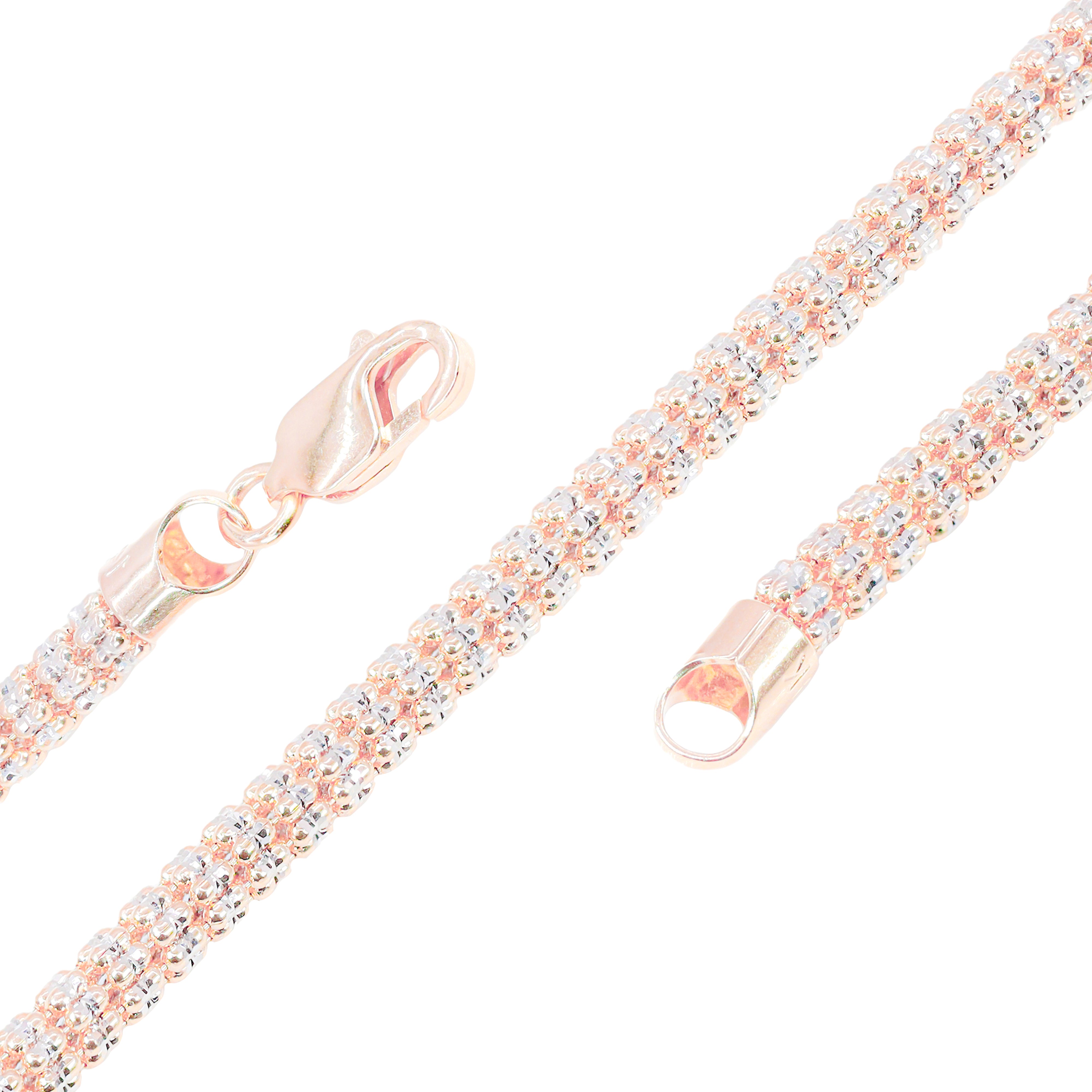 14KT Two-Tone Rose Gold ICE Gold Chain