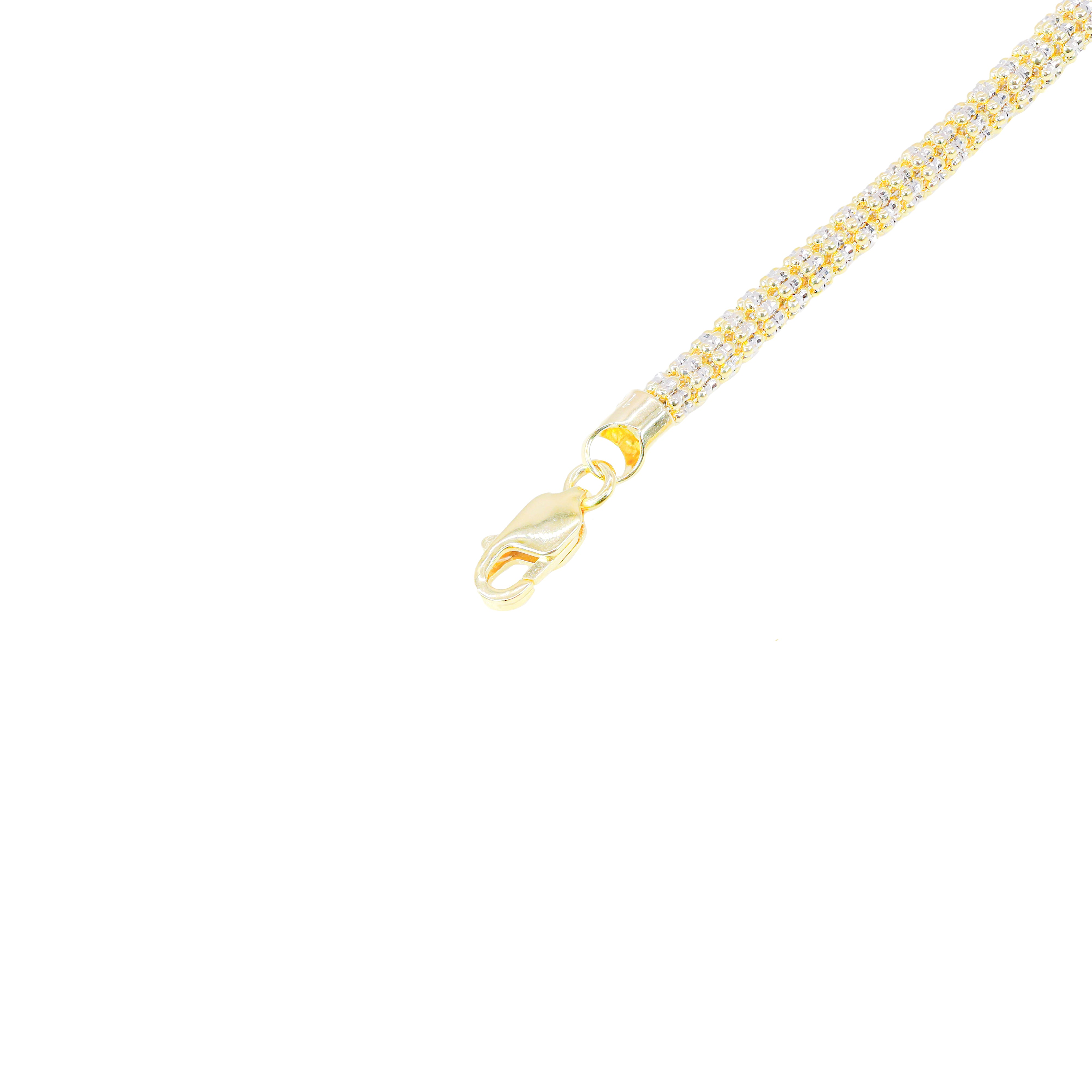 10KT Two-Tone Yellow Gold ICE Gold Chain
