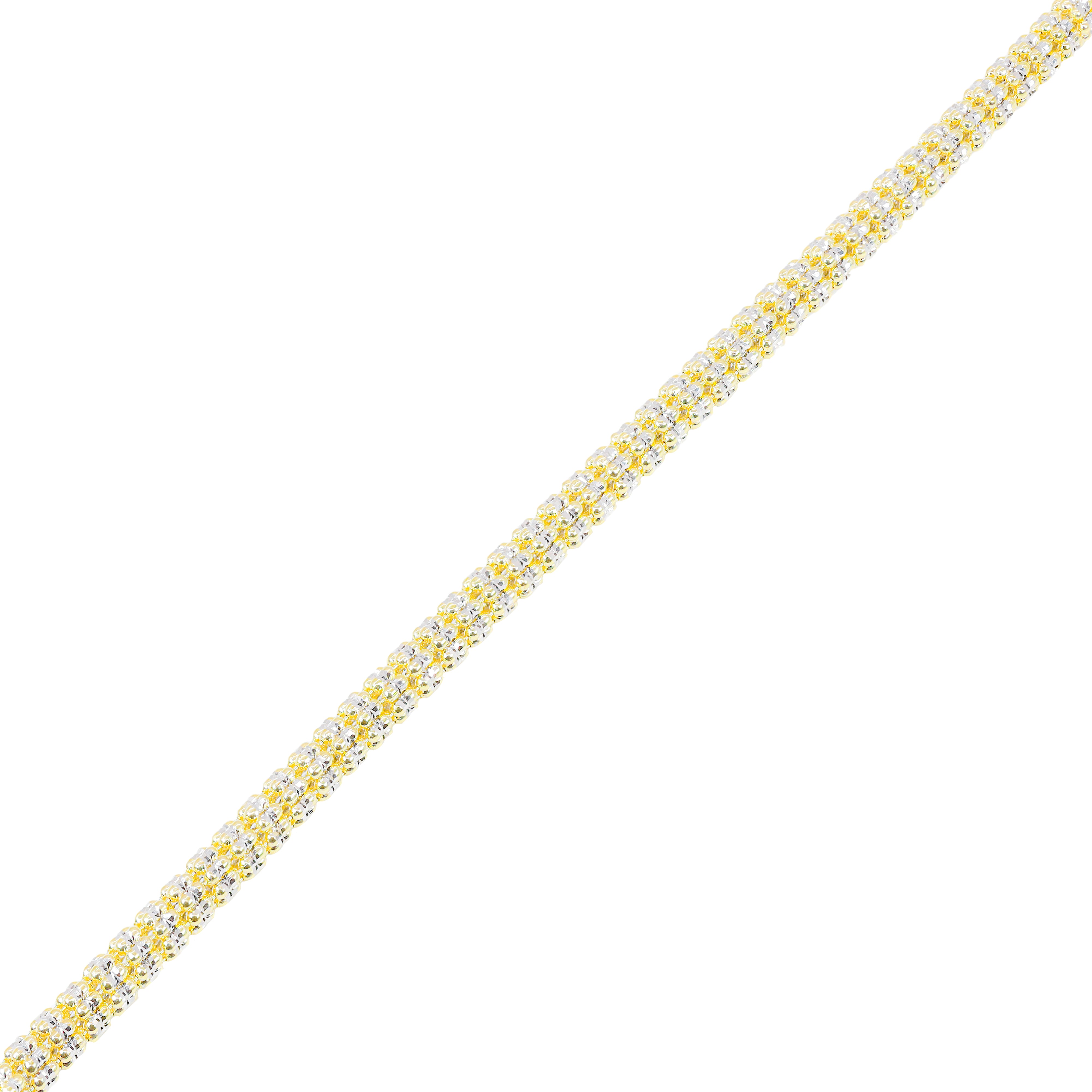 10KT Two-Tone Yellow Gold ICE Gold Chain