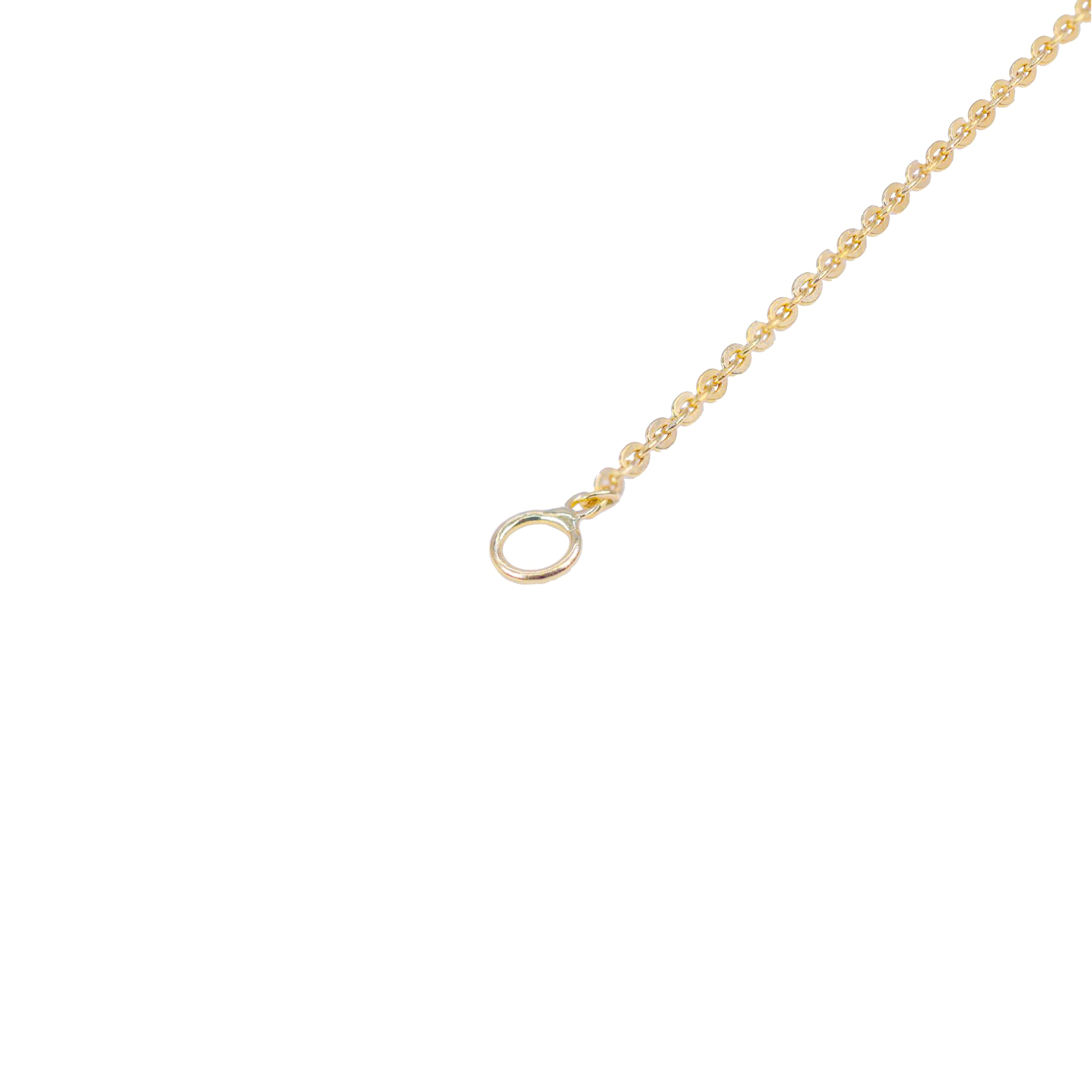 14KT Solid Cable Link Yellow Gold Chain