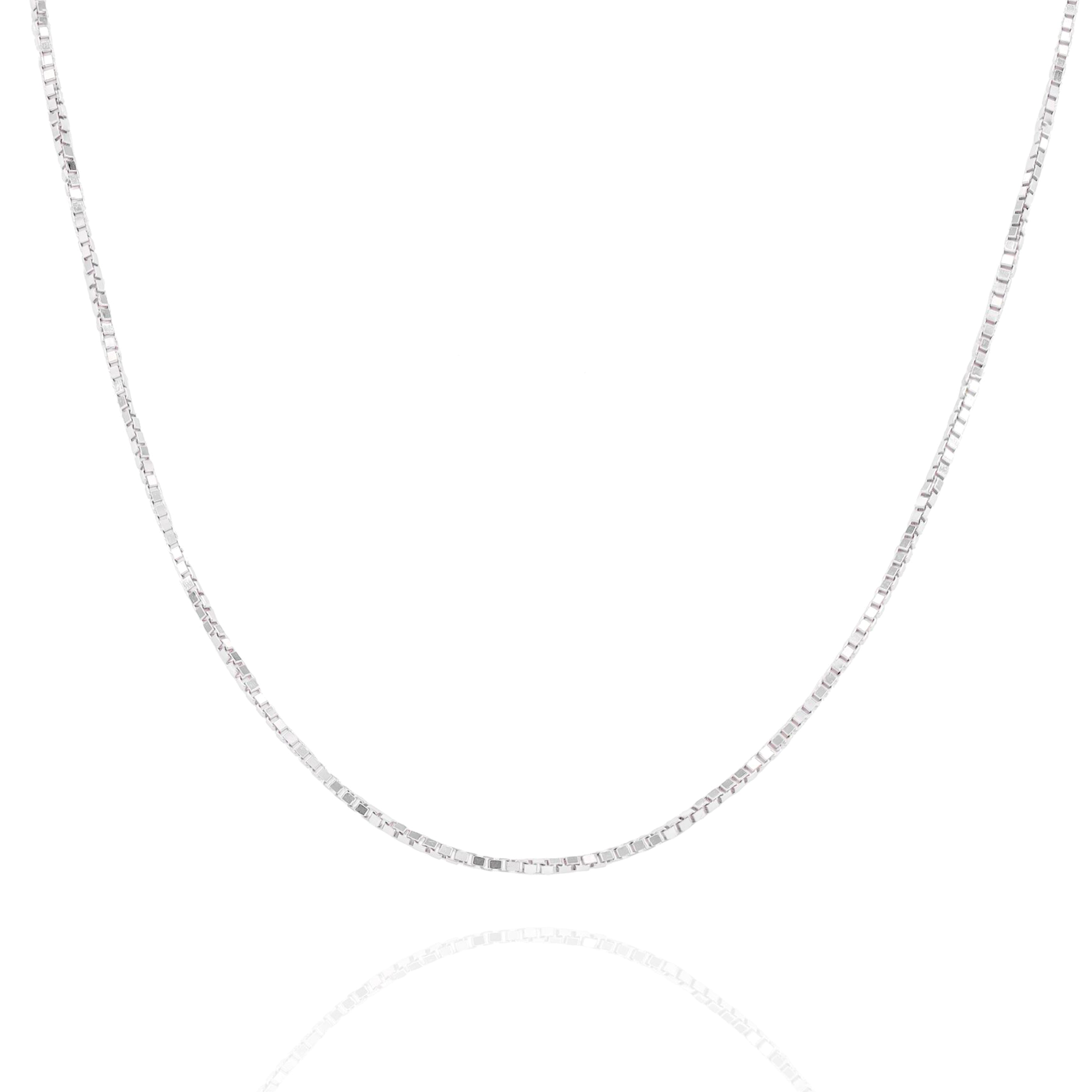 white gold box gold chain dainty fine jewelry chain