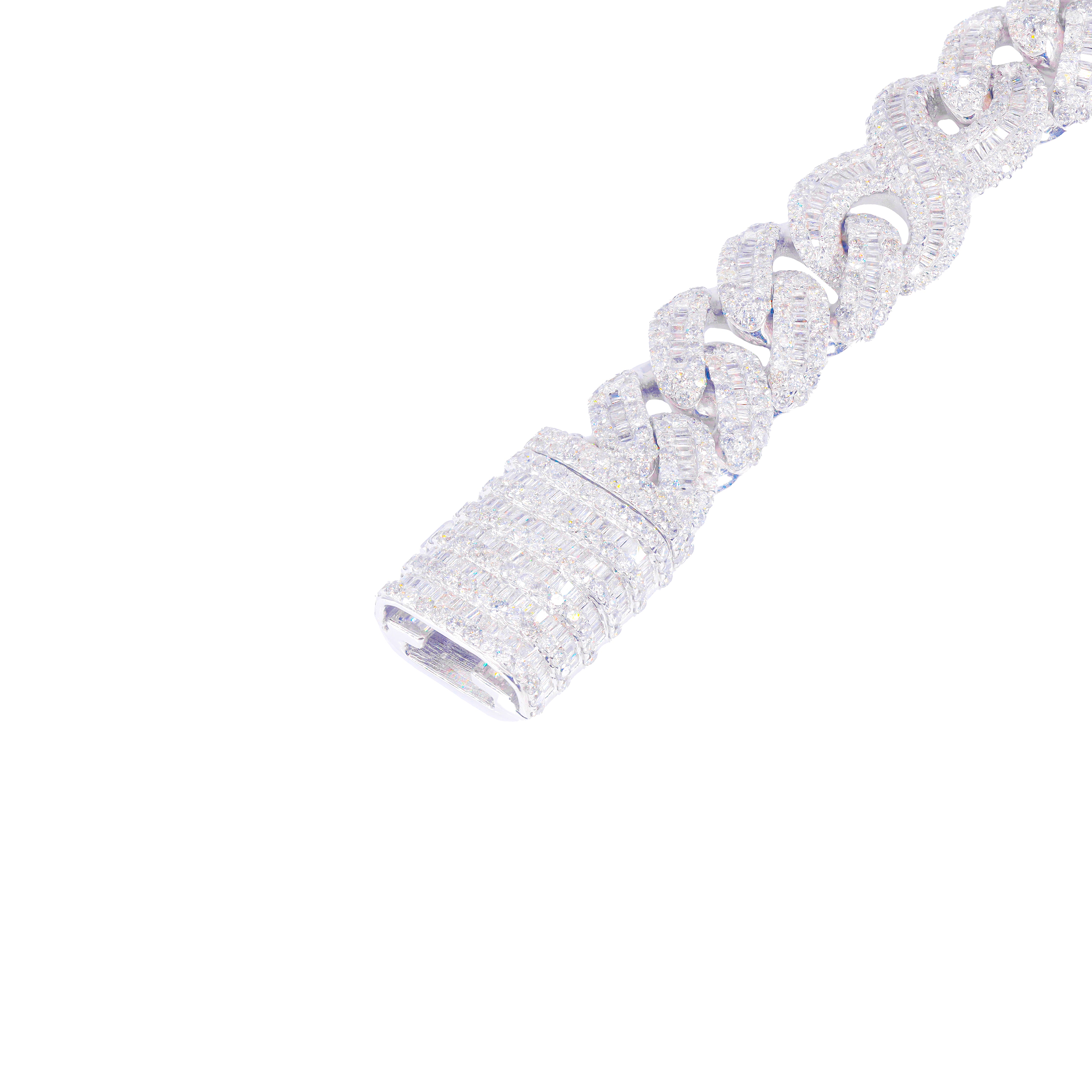 Hybrid Infinity & Cuban Link Diamond Bracelet
