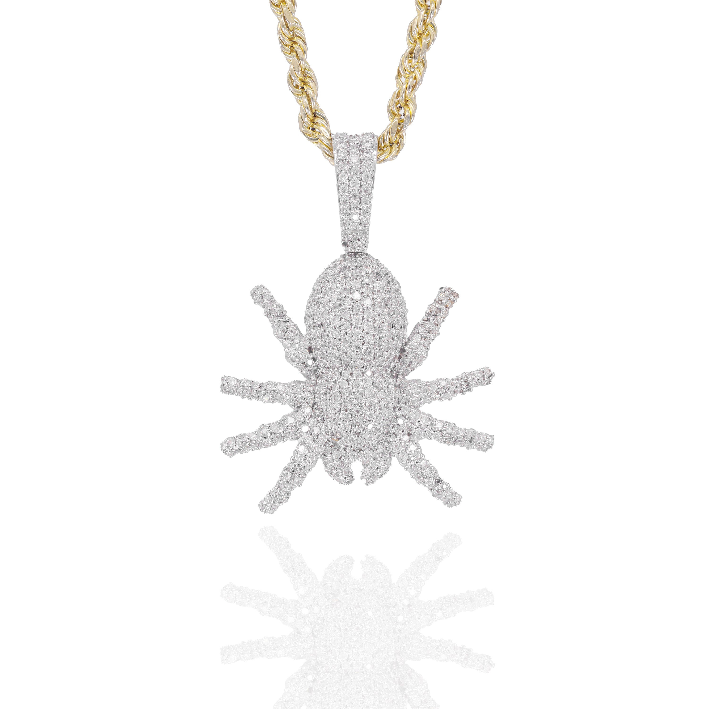 Spider Diamond Pendant