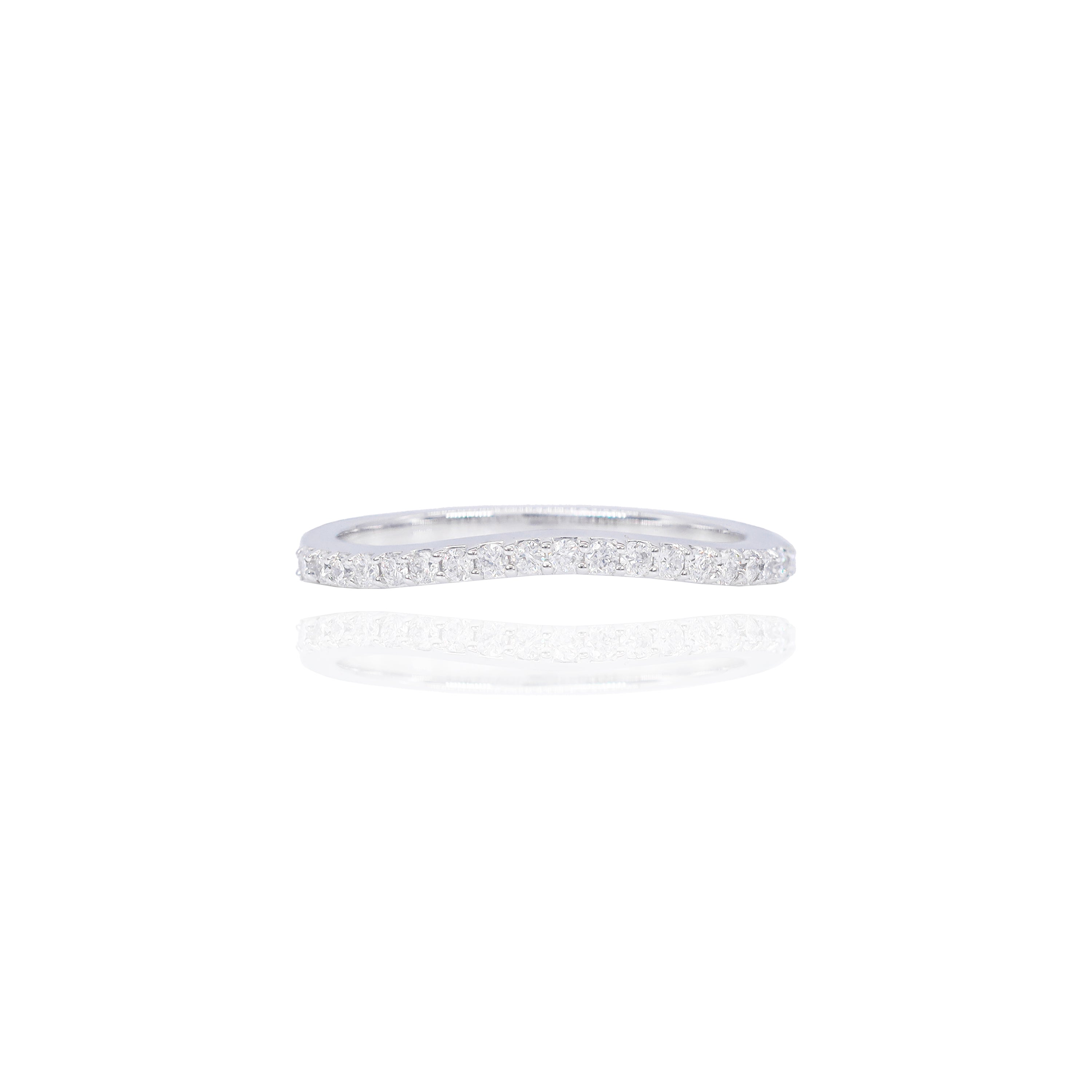 Square Shape with Halo Diamond Engagement Ring & Band