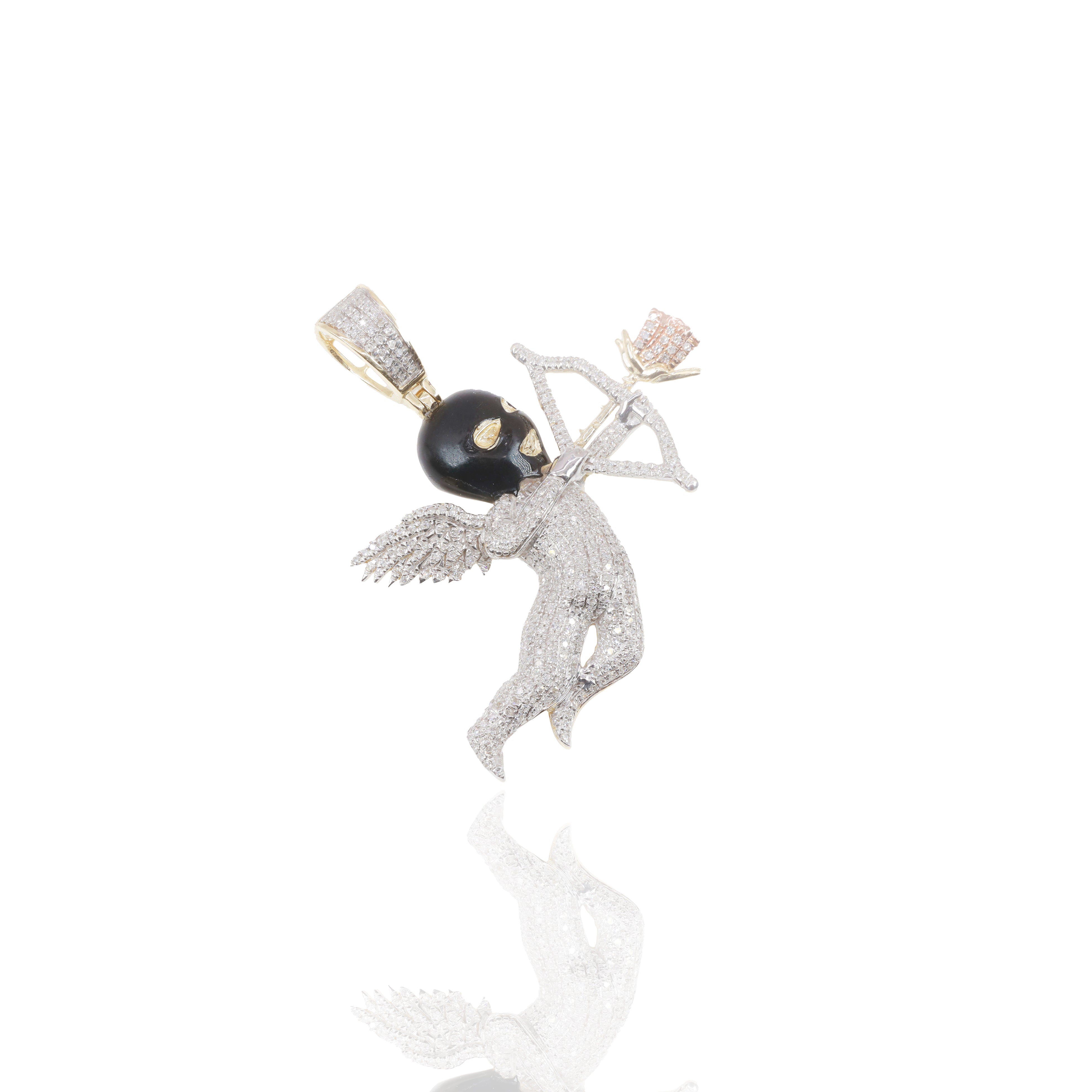 Certified Lover Boy Angel Diamond Pendant