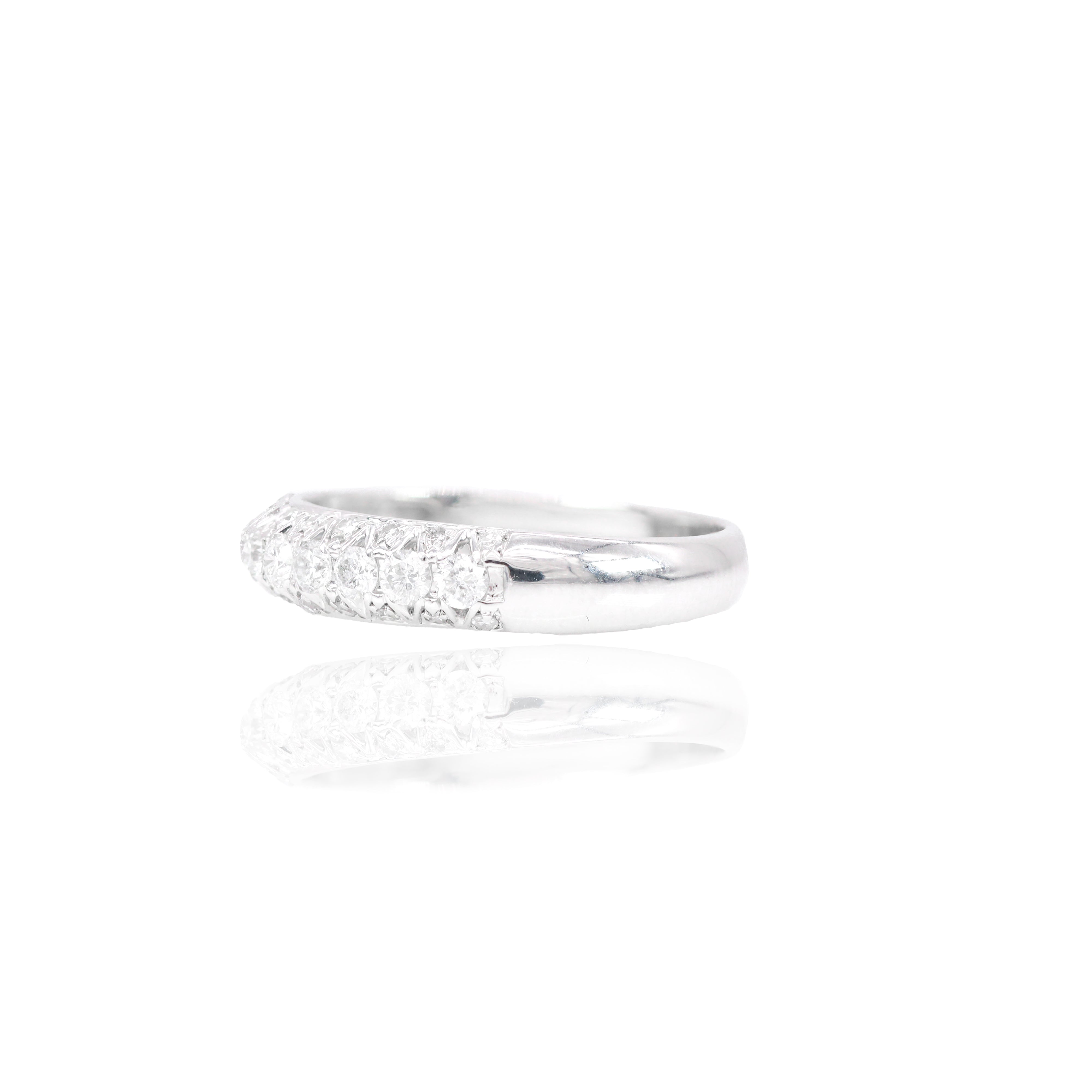 Round Diamond with Halo Engagement Ring with Band & Men's Band (TRIO-SET)