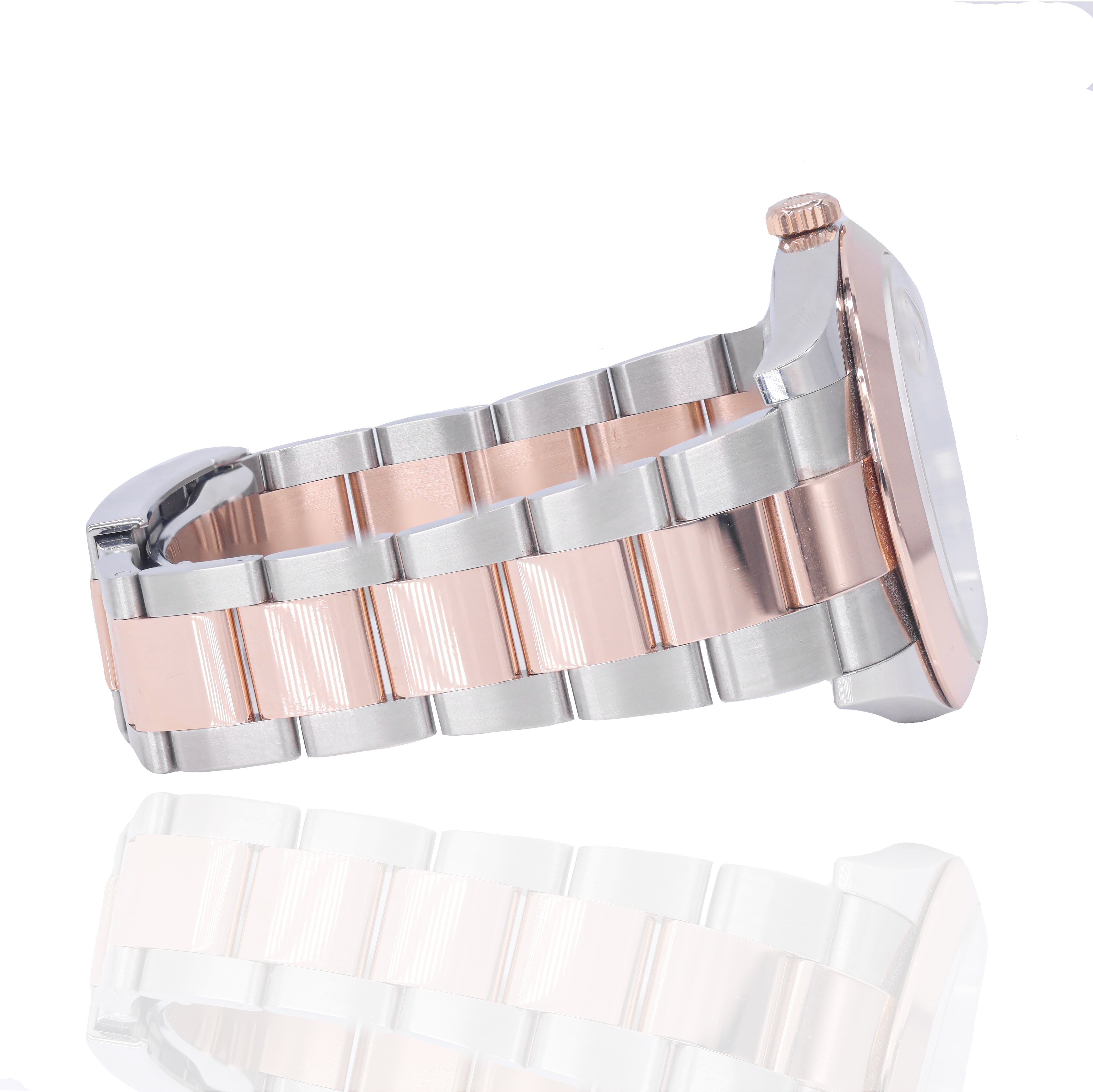 Rolex 126301 Datejust 41mm Two-Tone Rose Gold Wimbledon Dial