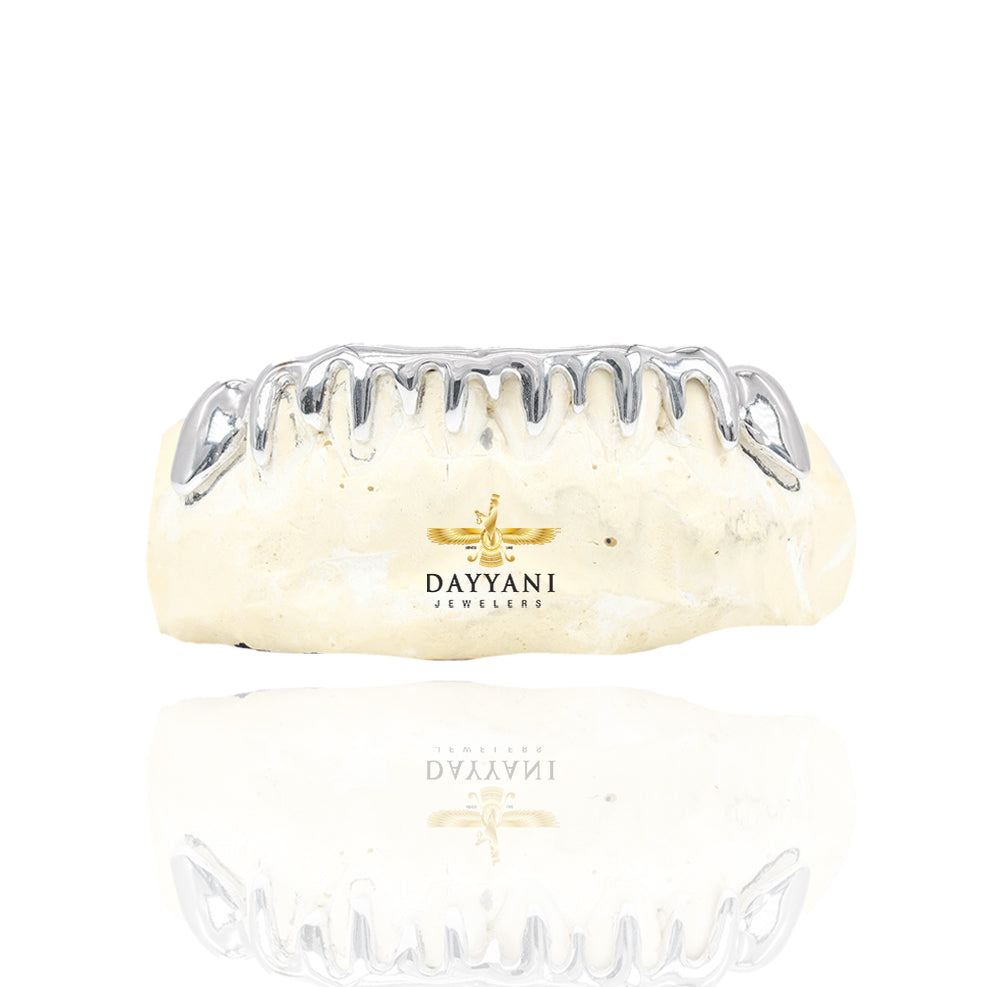 Custom Extra Sharp Drip Gold Grillz