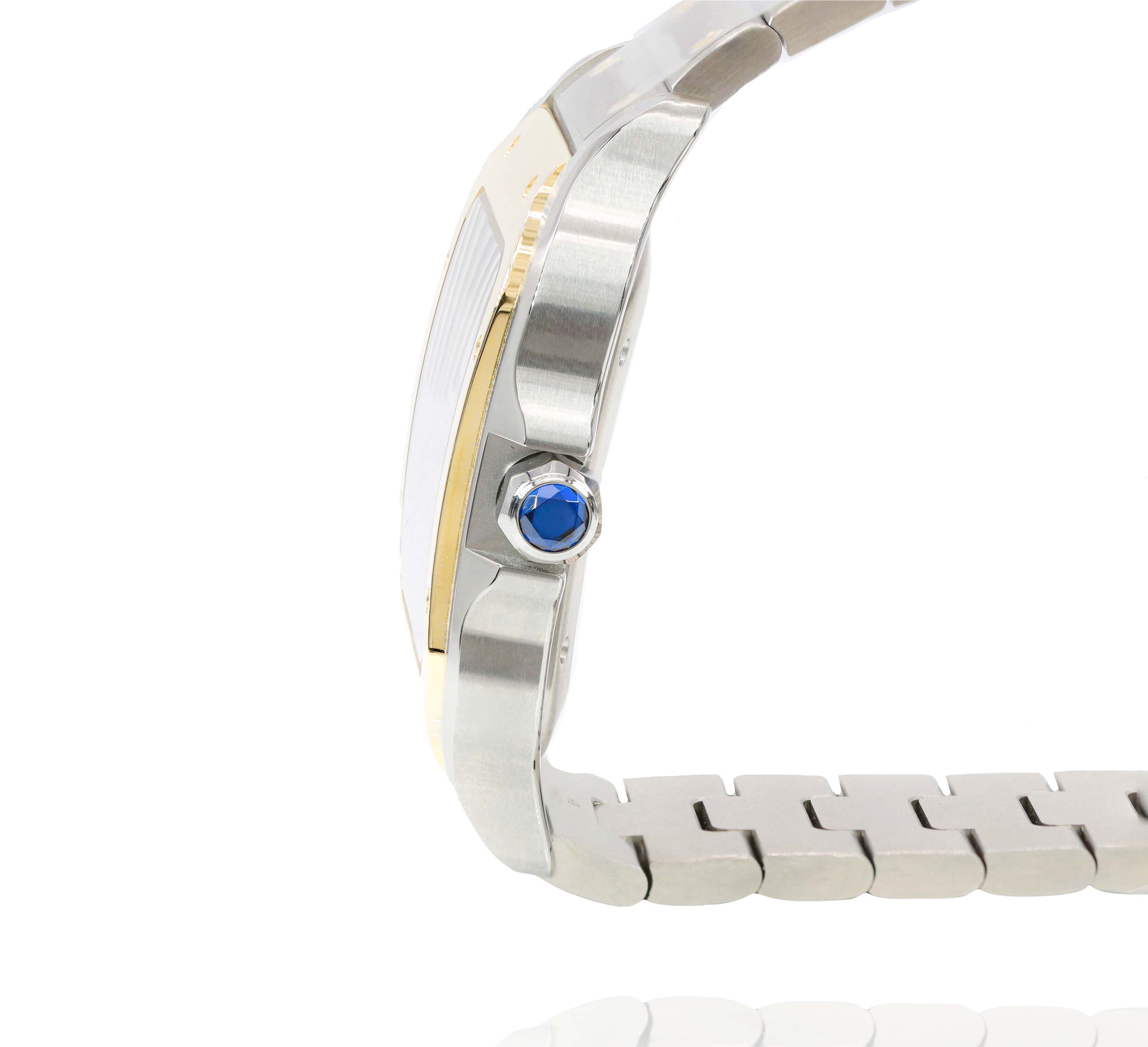 Santos De Cartier Watch Steel/18KT Yellow Gold