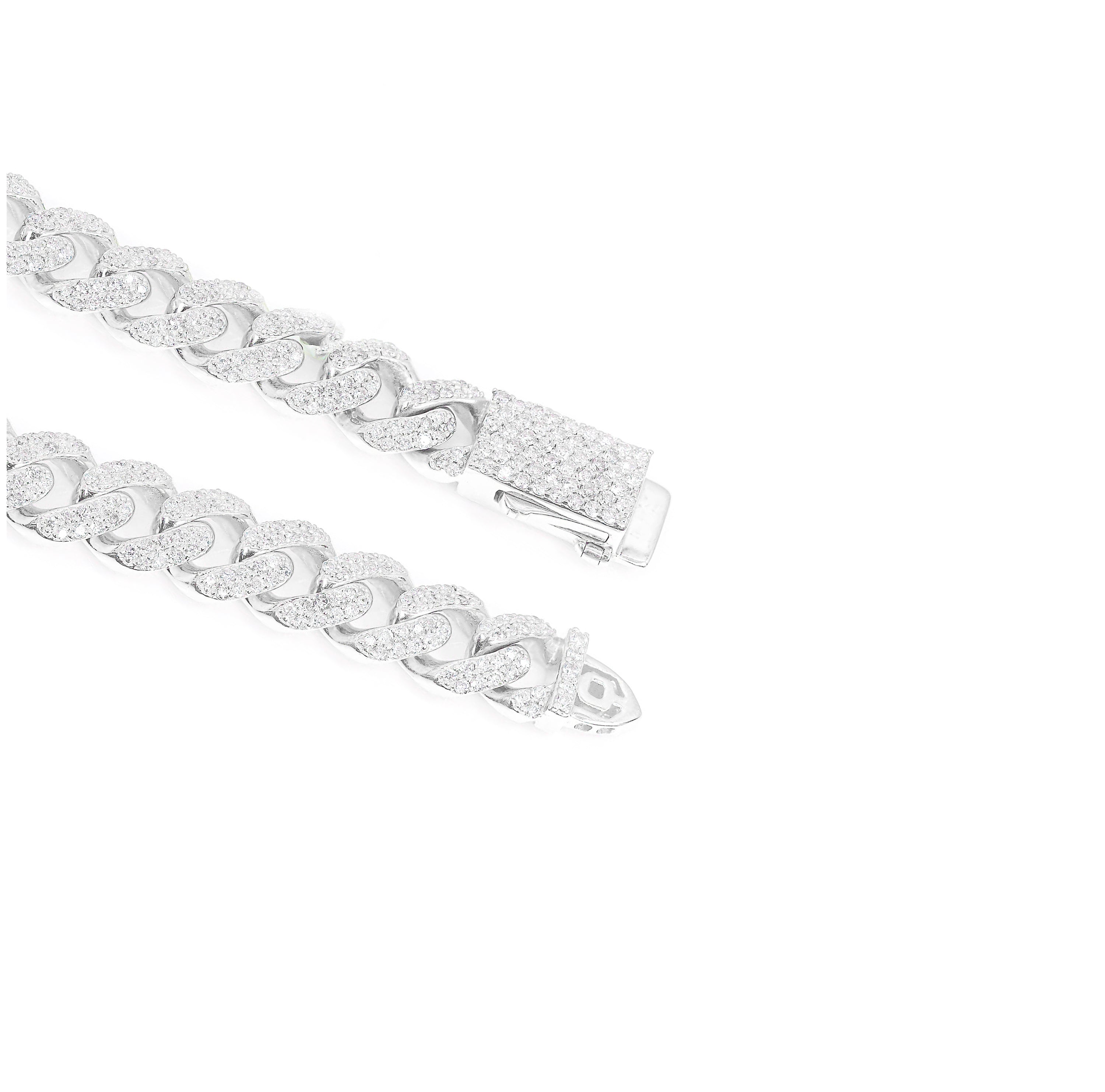 8.5mm Diamond Miami Cuban Link Bracelet