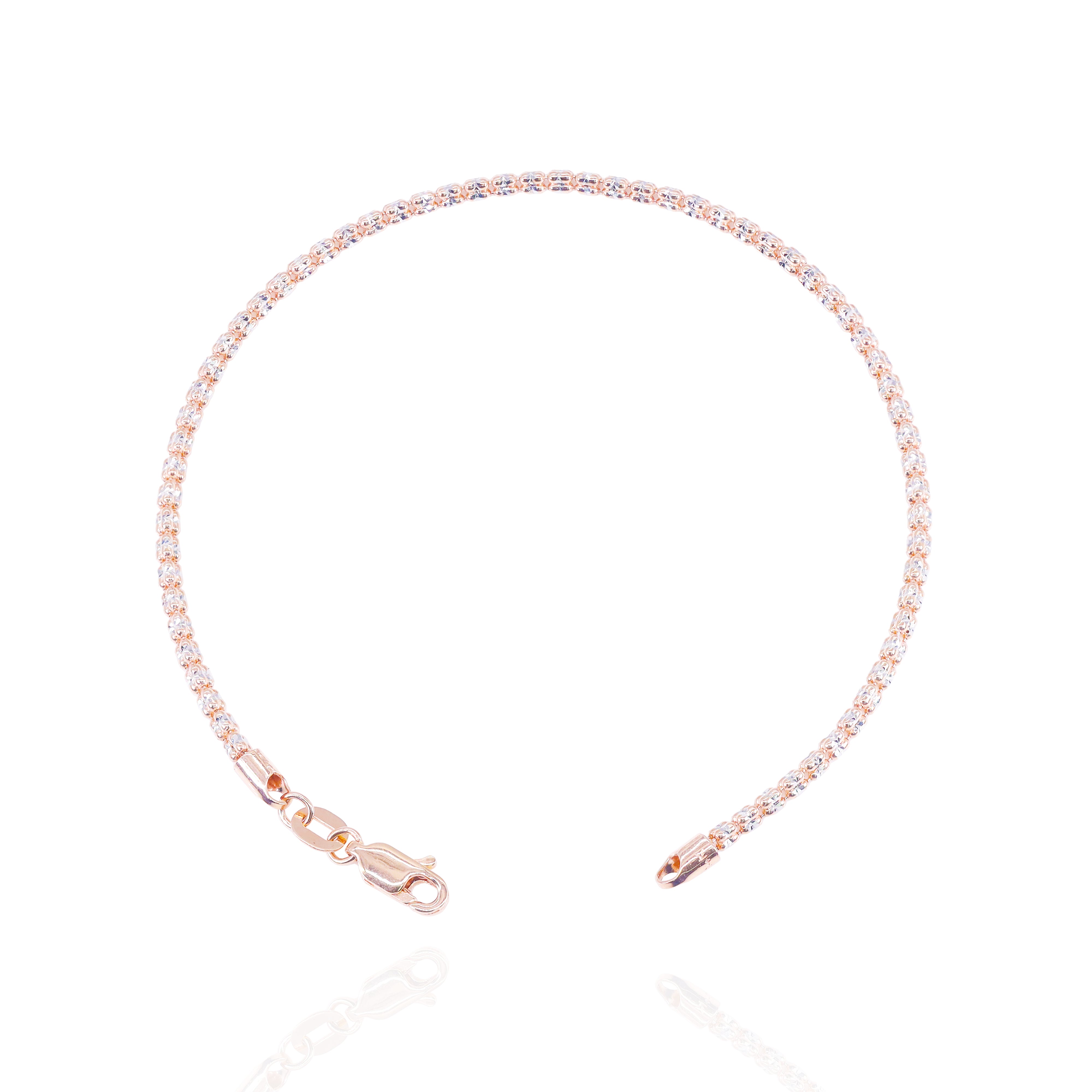 14KT Rose ICE Gold Bracelet