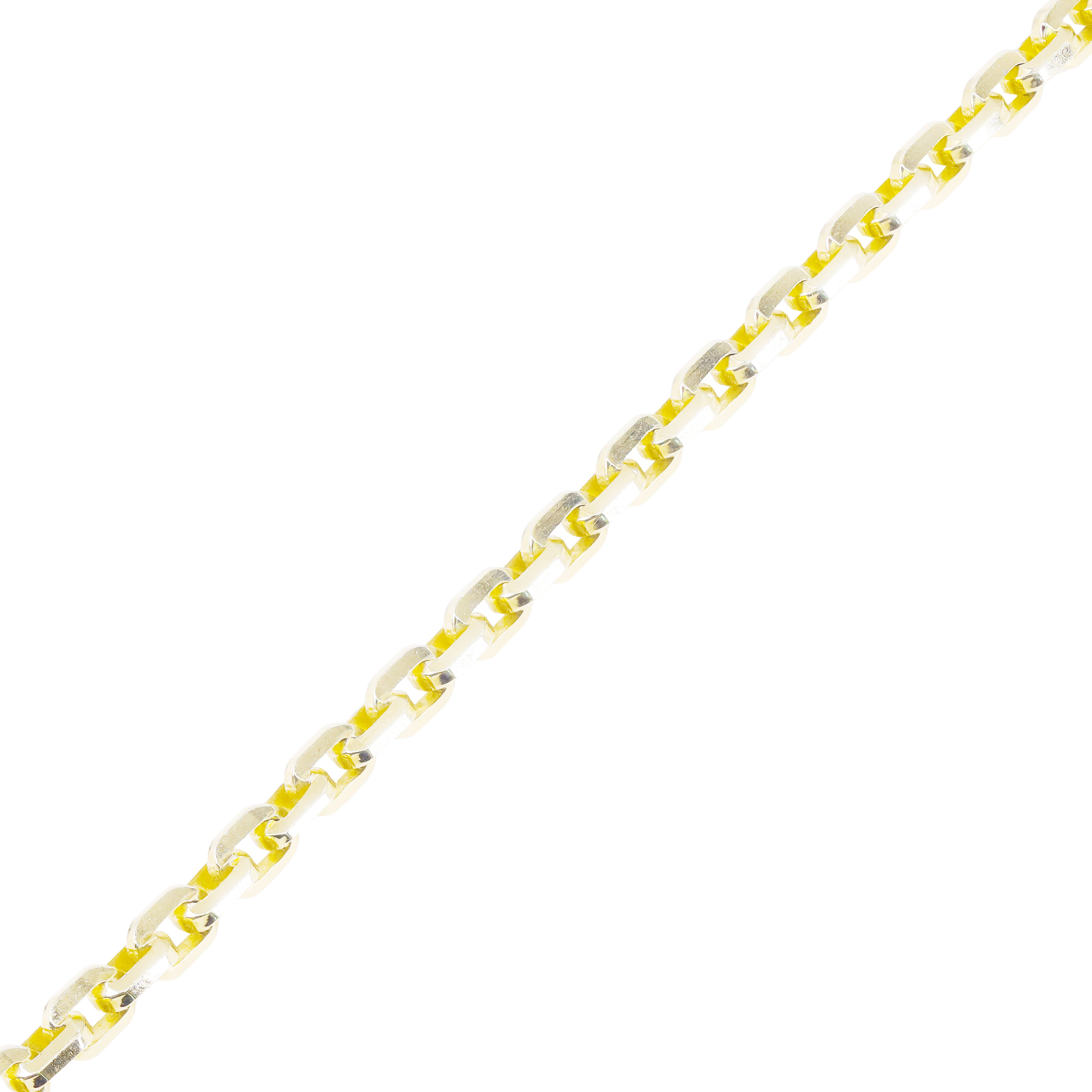 14KT Solid Hermes Link Yellow Gold Bracelet