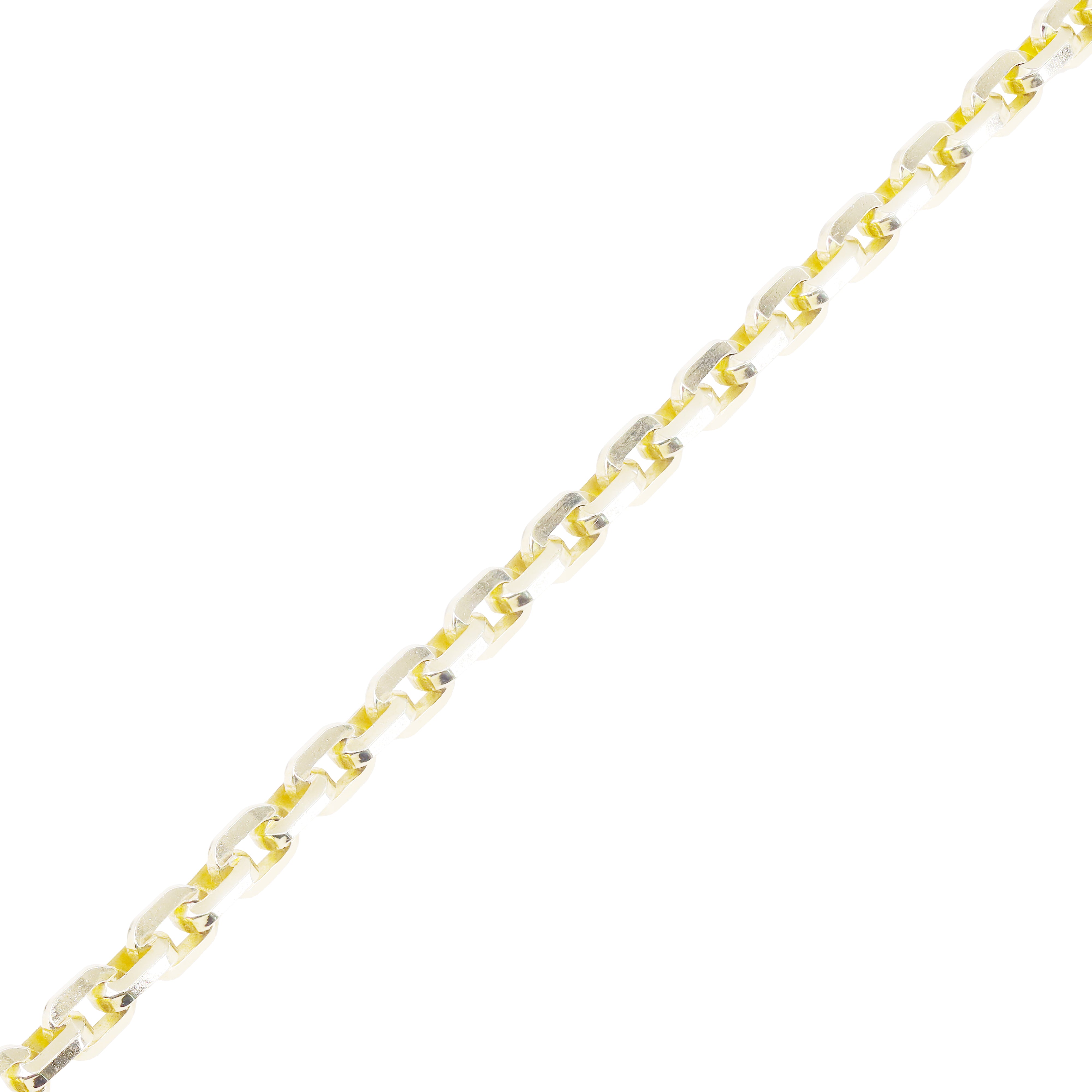 10KT Solid Hermes Link Yellow Gold Bracelet