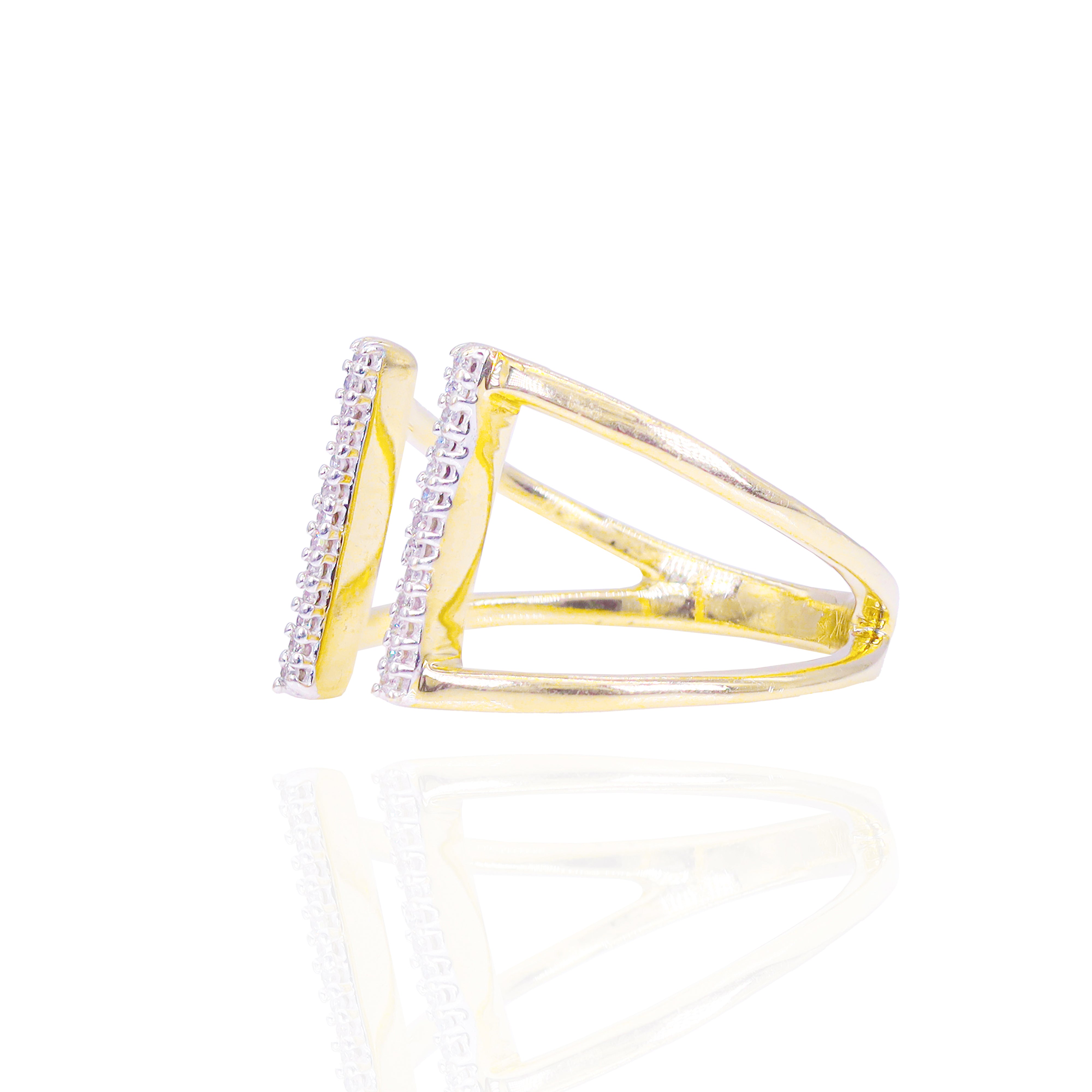 Open Design Diamond Ring