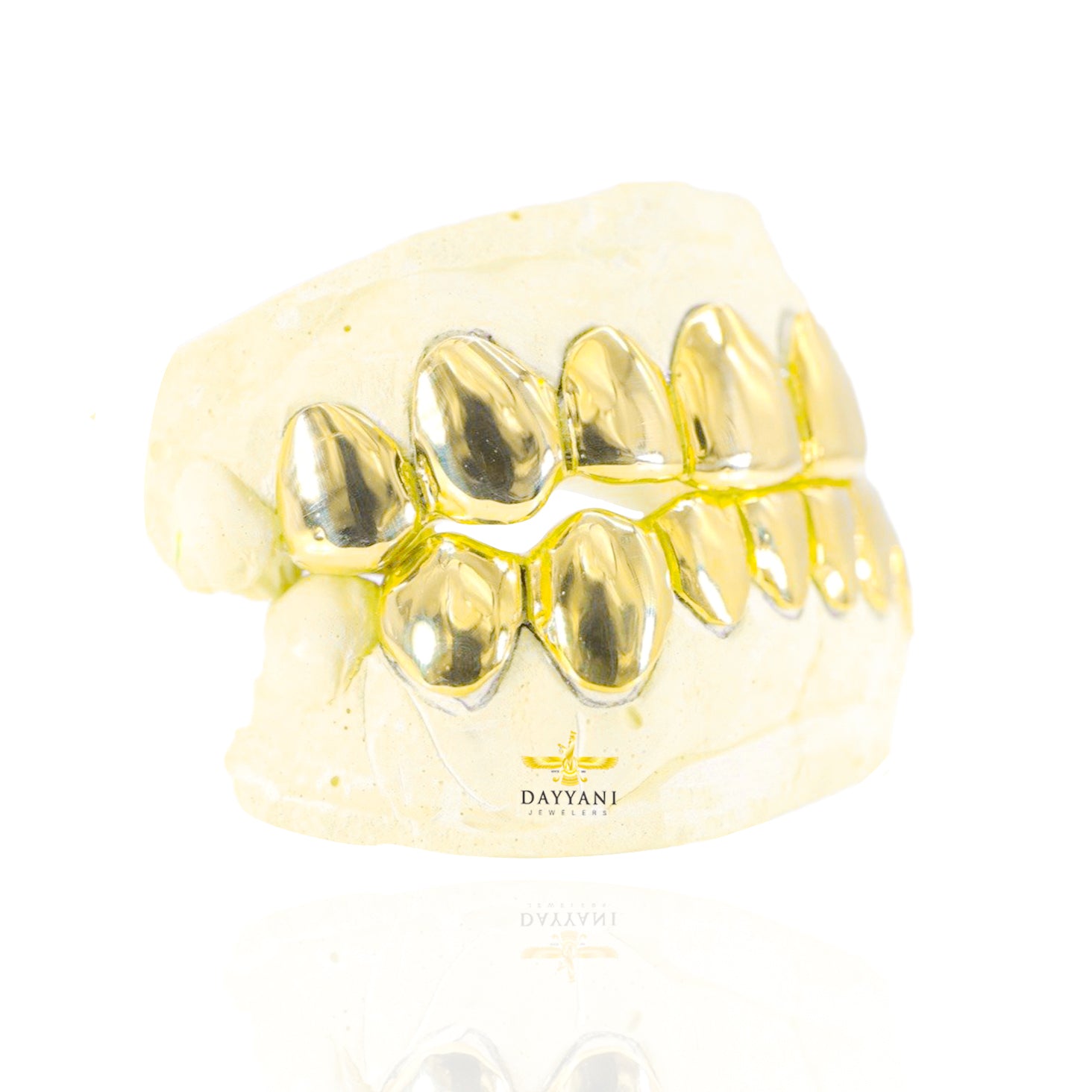 Custom 8 on 8 Gold Grillz