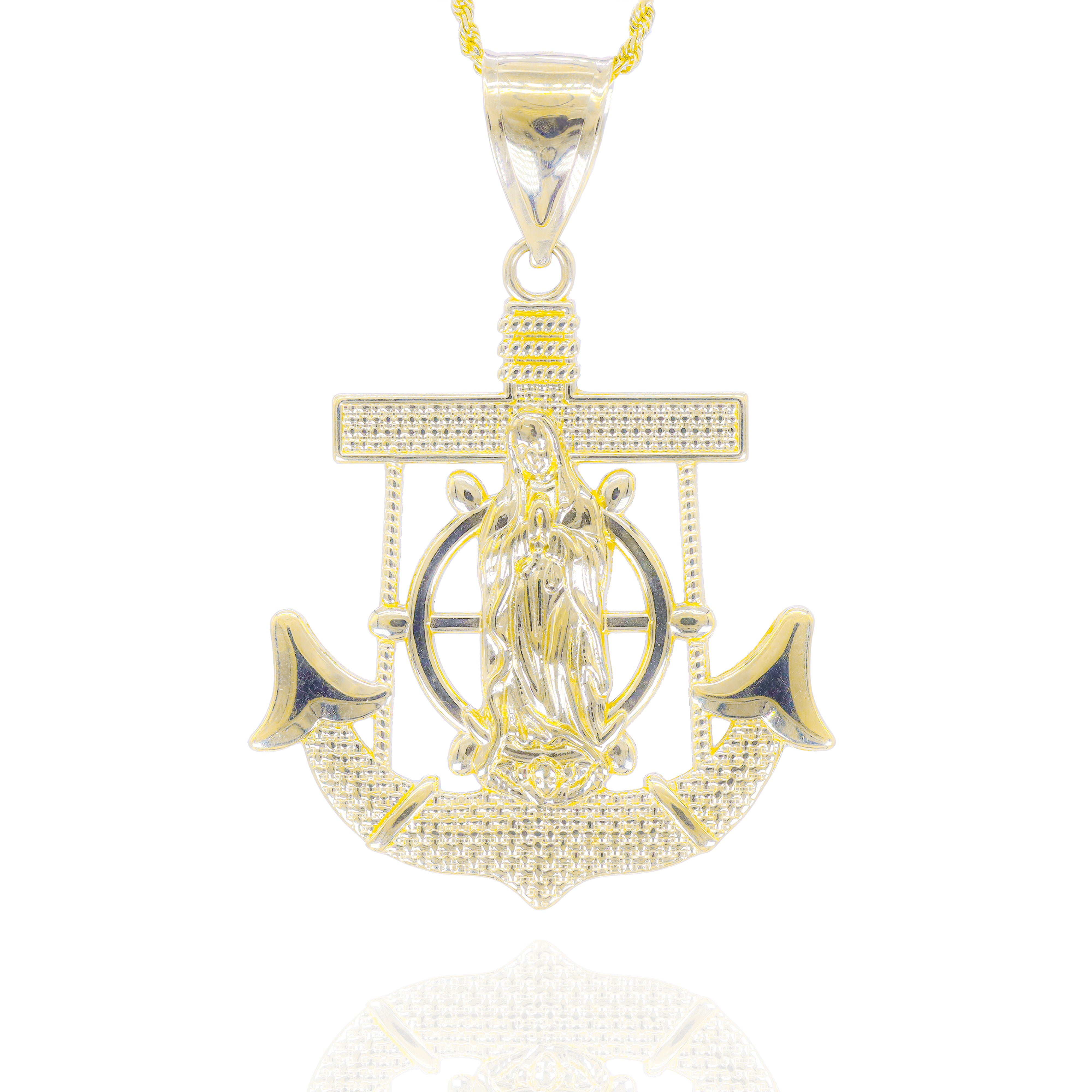 Anchor of Life Gold Pendant