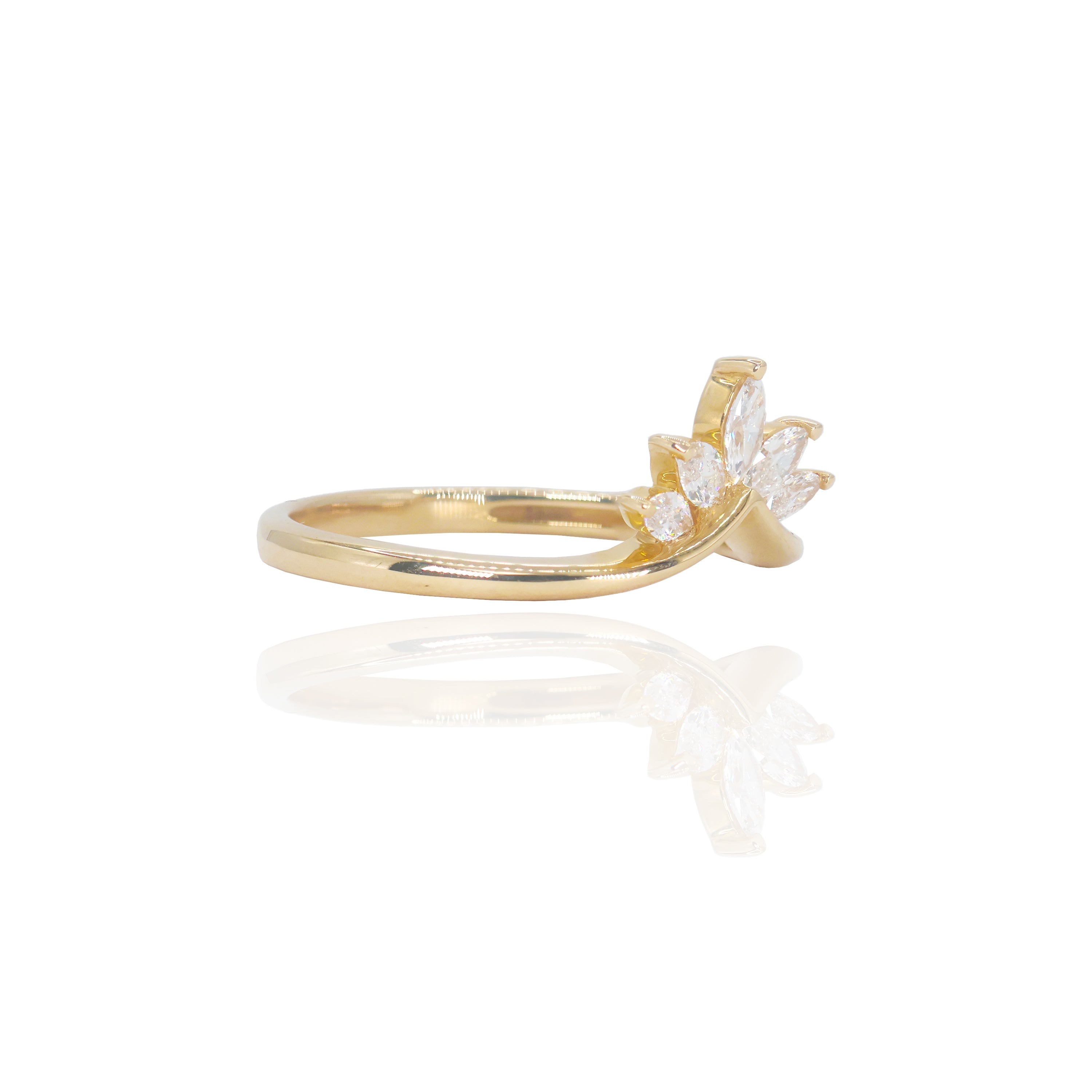 Marquise Diamond Band