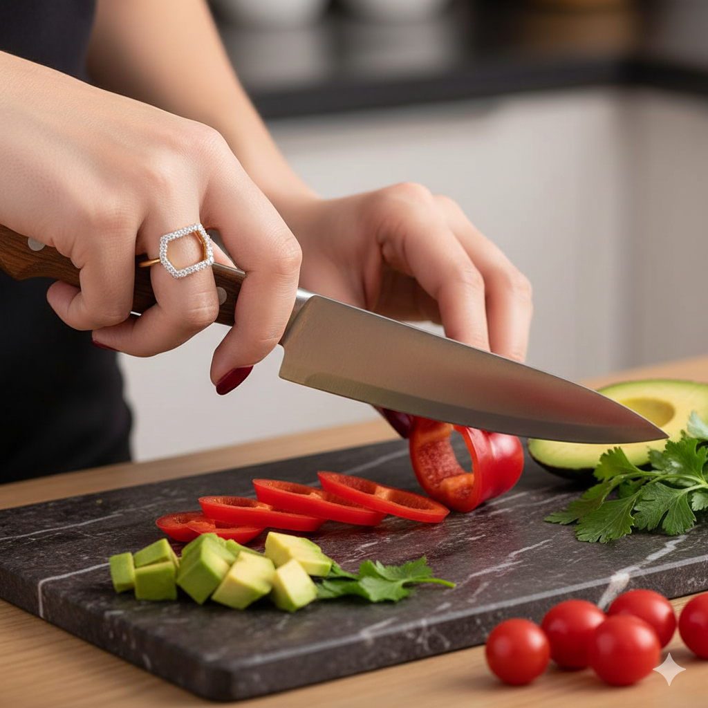 Open Rectangle Diamond Cocktail Ring