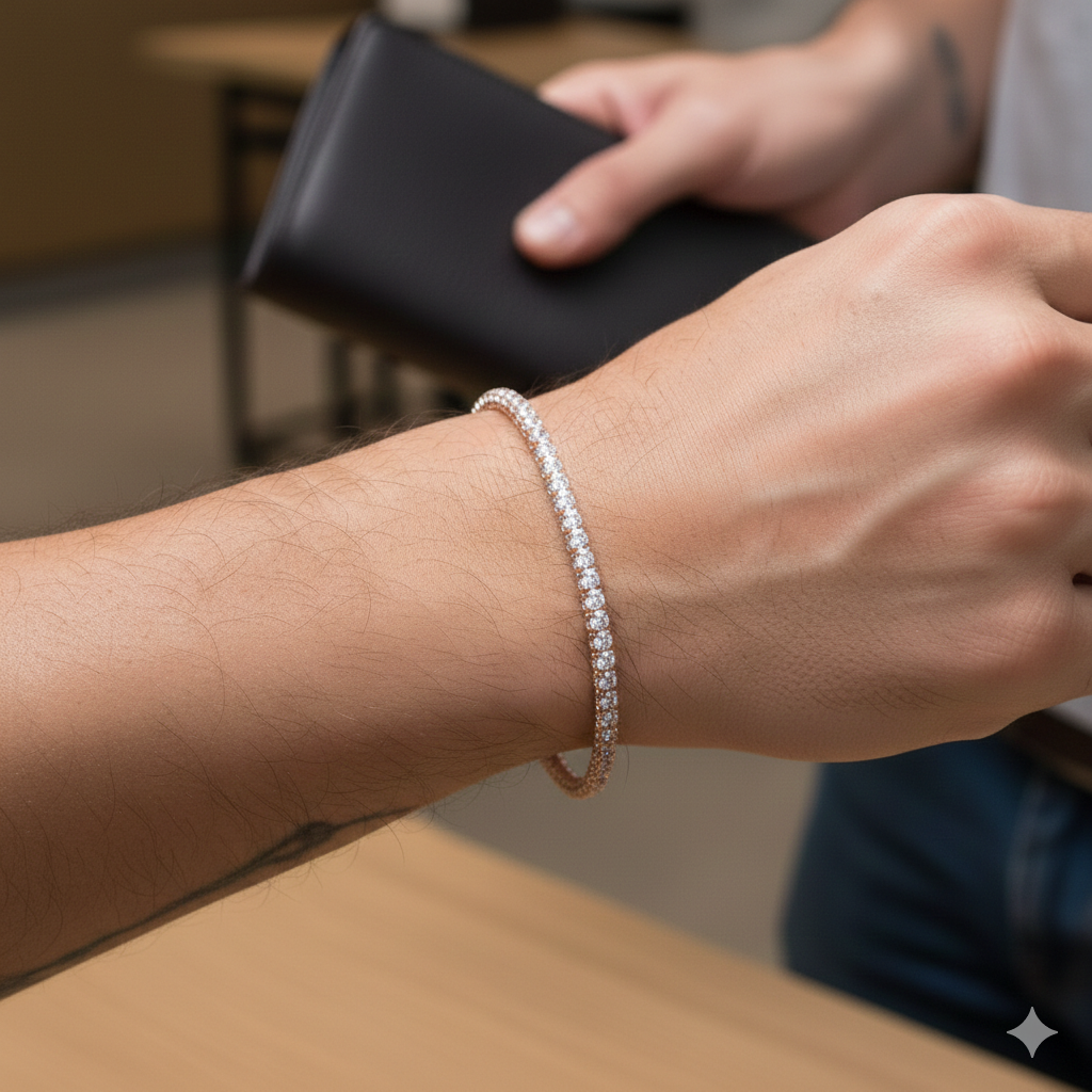 14KT Rose ICE Gold Bracelet