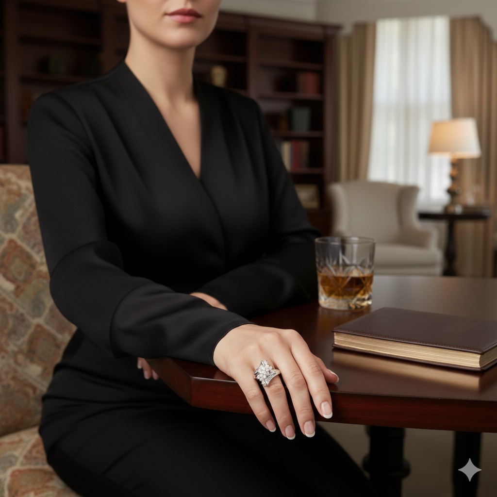 Marquise Diamond Women's Ring