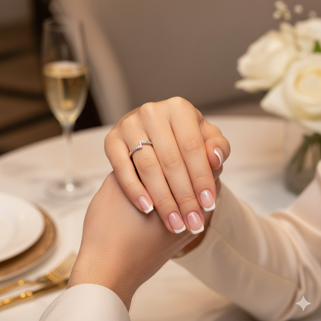 Stackable Diamond Ring Band